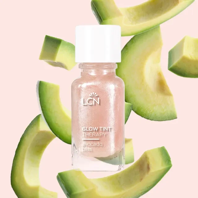 Nagellack, Lichtrose, Glanz, Avocado Öl, Flasche