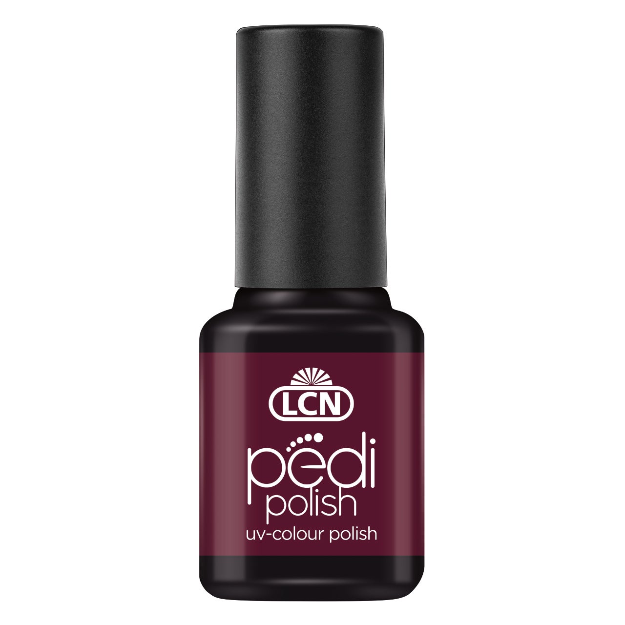 Pedi Polish UV-Colour Polish, Seduction In Black Cherry, 8ml Pedi Polish UV-Colour Polish, Seduction In Black Cherry, 8ml