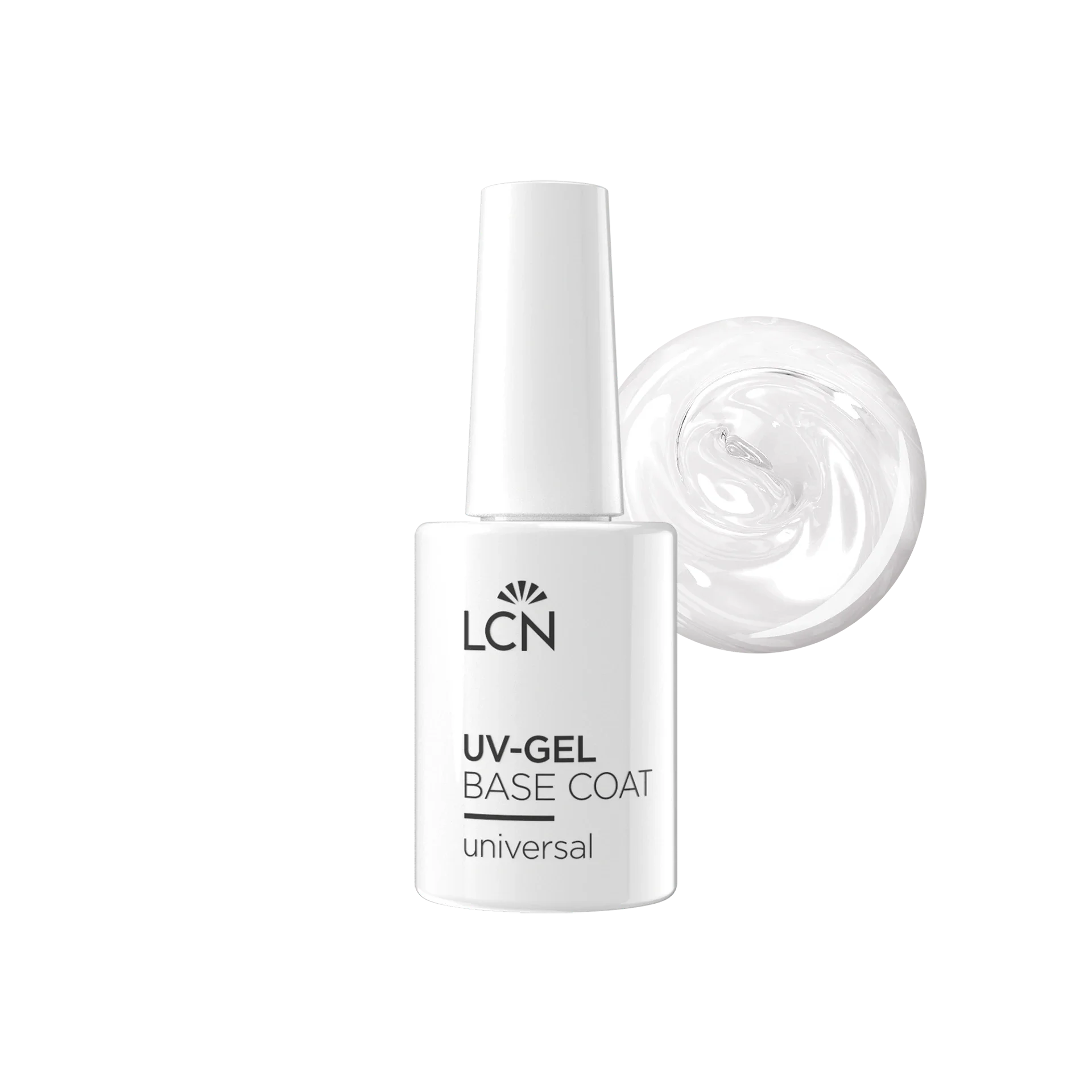 Nagellack, Base Coat, Gel, Universal, Weiß