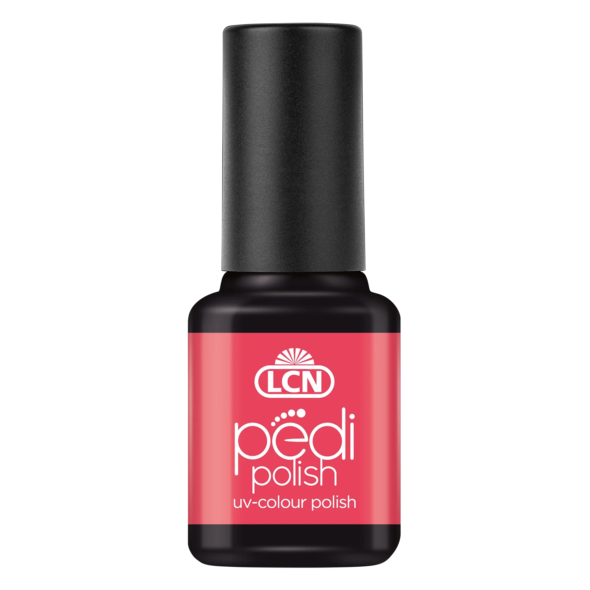 Pedi Polish UV-Colour Polish, neon cosmic guava, 8 ml