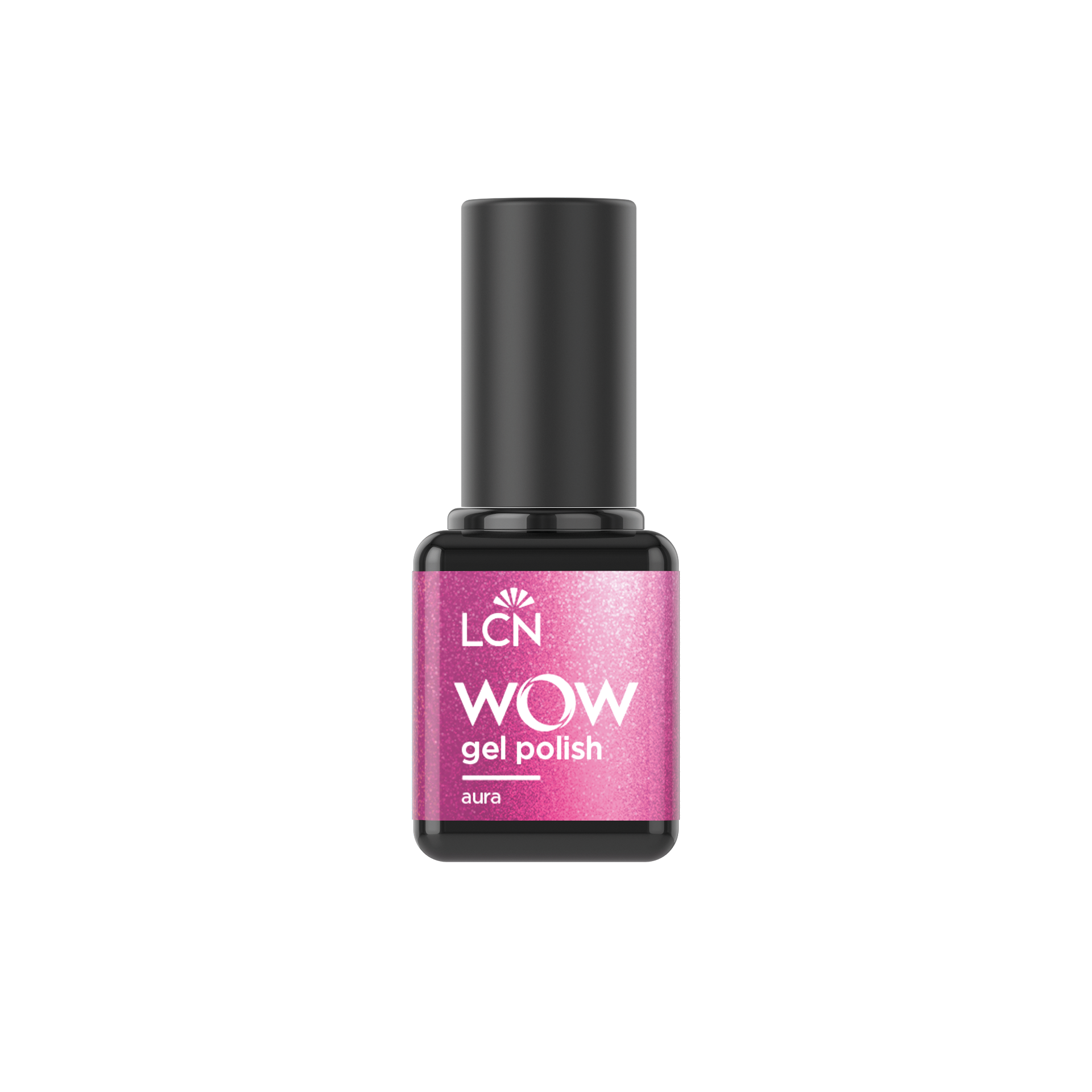 Nagellack, Gellack, Pink Glitzer, AURA, LCN