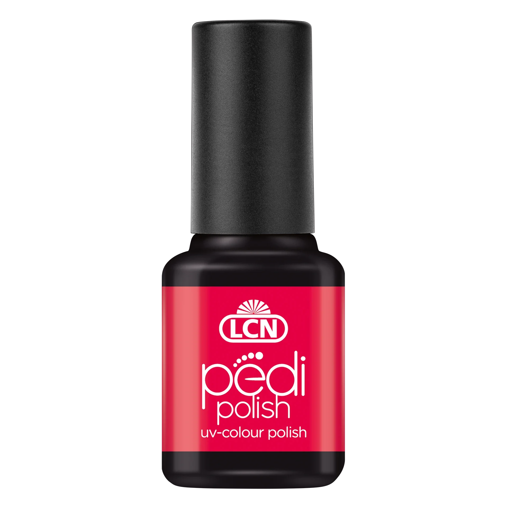 Pedi Polish UV-Colour Polish, neon grapefruit glow, 8 ml Pedi Polish UV-Colour Polish, neon grapefruit glow, 8 ml