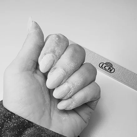Maniküre, Nagel, Nägel, Fingernagel, Emery-Schleifblock