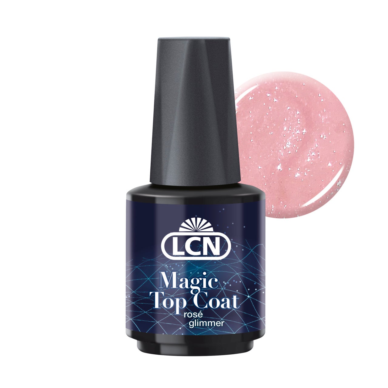 Magic Top Coat, 10 ml, rose glimmer Magic Top Coat, 10 ml, rose glimmer