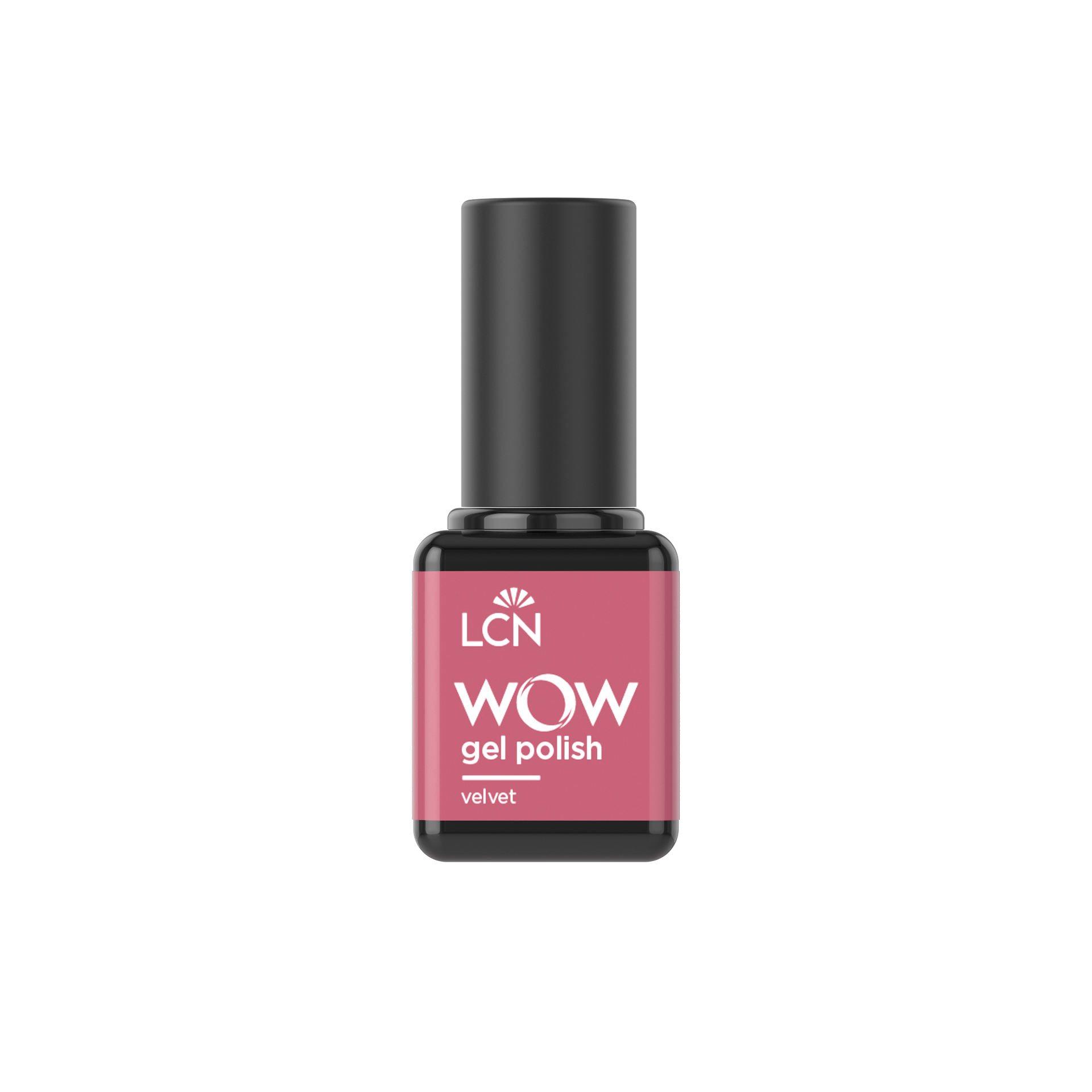 Nagellack, Gel-Lack, Velvet, Rosa, LCN