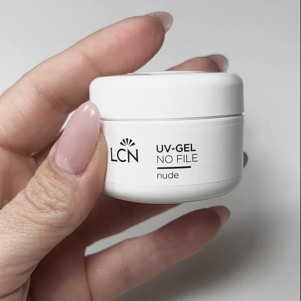 UV-Gel, No File, nude, Kosmetik, Behälter