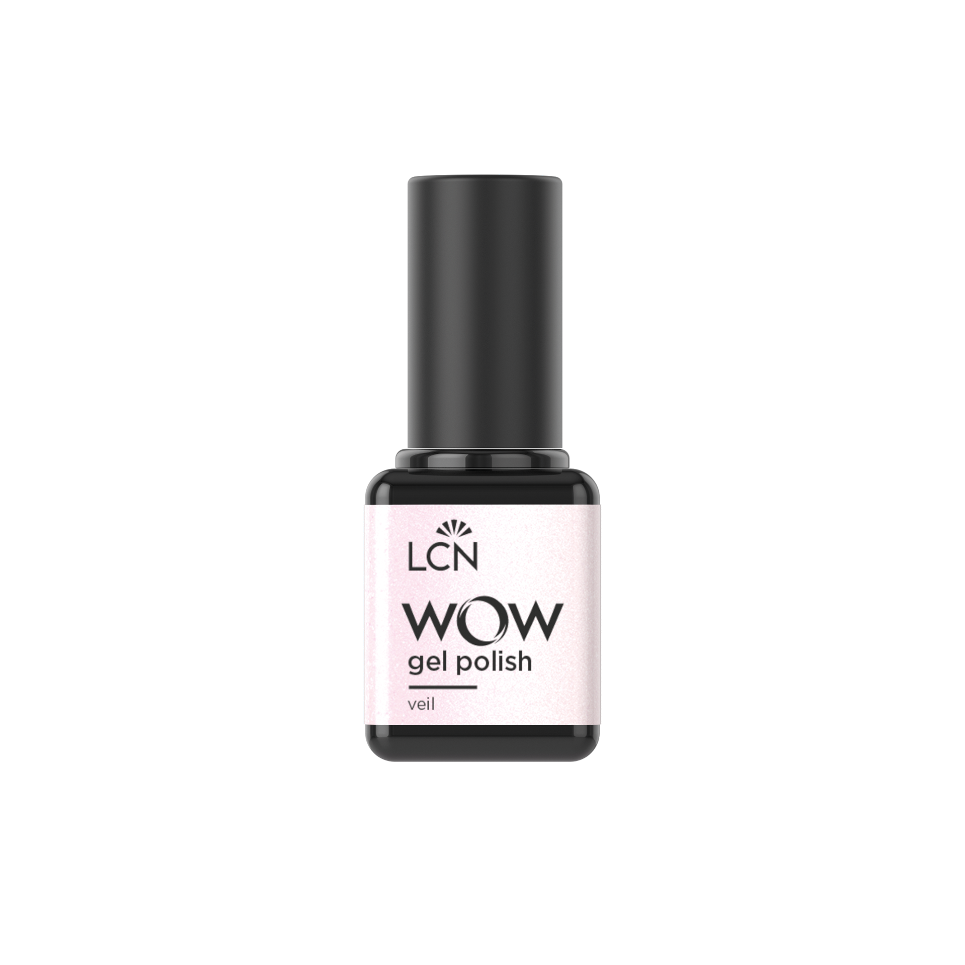 Nagellack, Gel-Nagellack, Veil, Rosa, Flasche