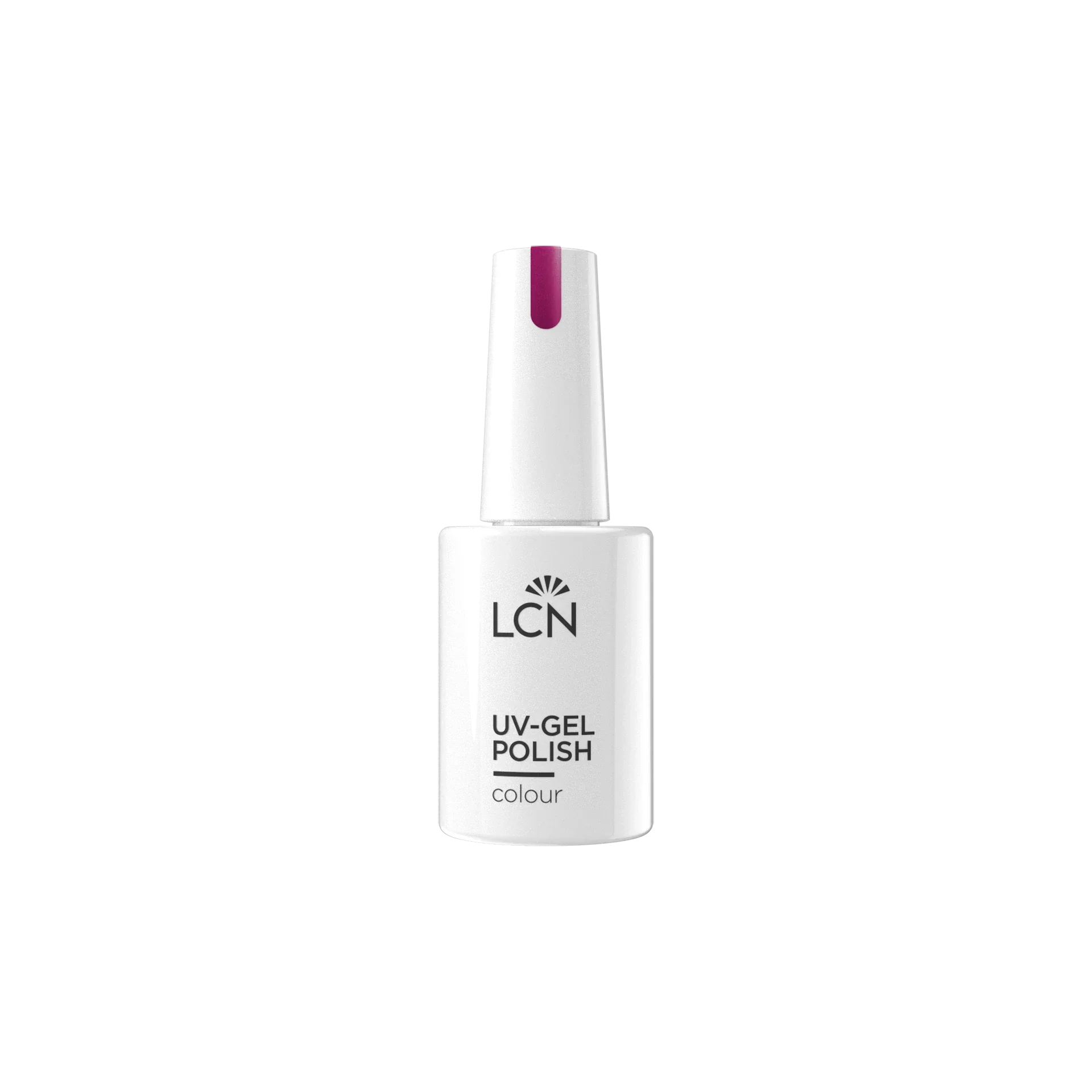 UV-Gel, Nagellack, Weiße Flasche, Rosa Kappe, LCN Farbe