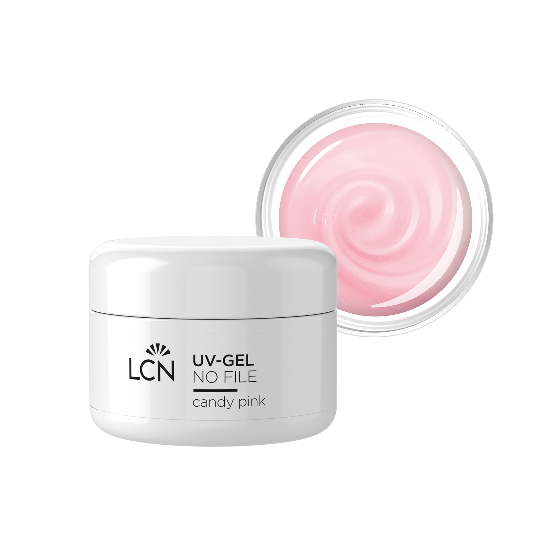 Gelee UV-Gel, No File, Candy Pink, Nagelgel, Nagellack