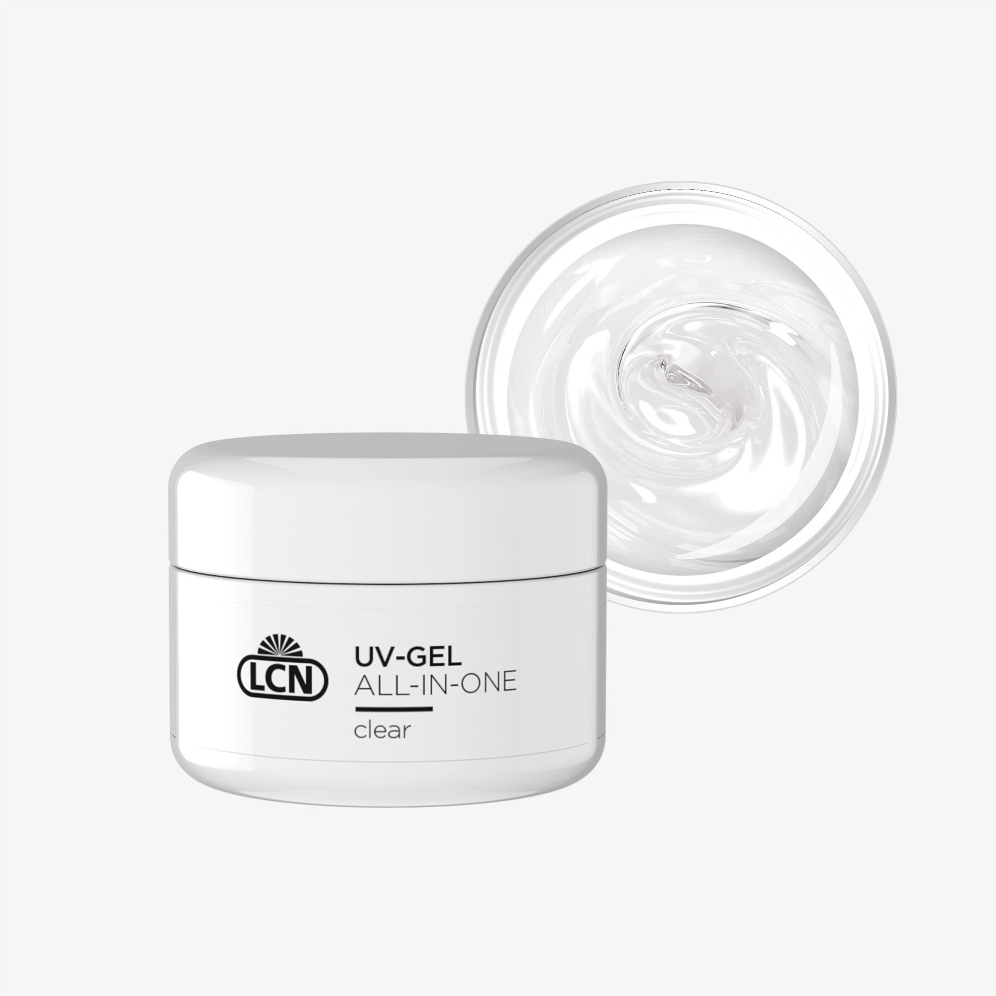UV-Gel All-in-One, Aufbaugel - clear, 20ml UV-Gel All-in-One, Aufbaugel - clear, 20ml