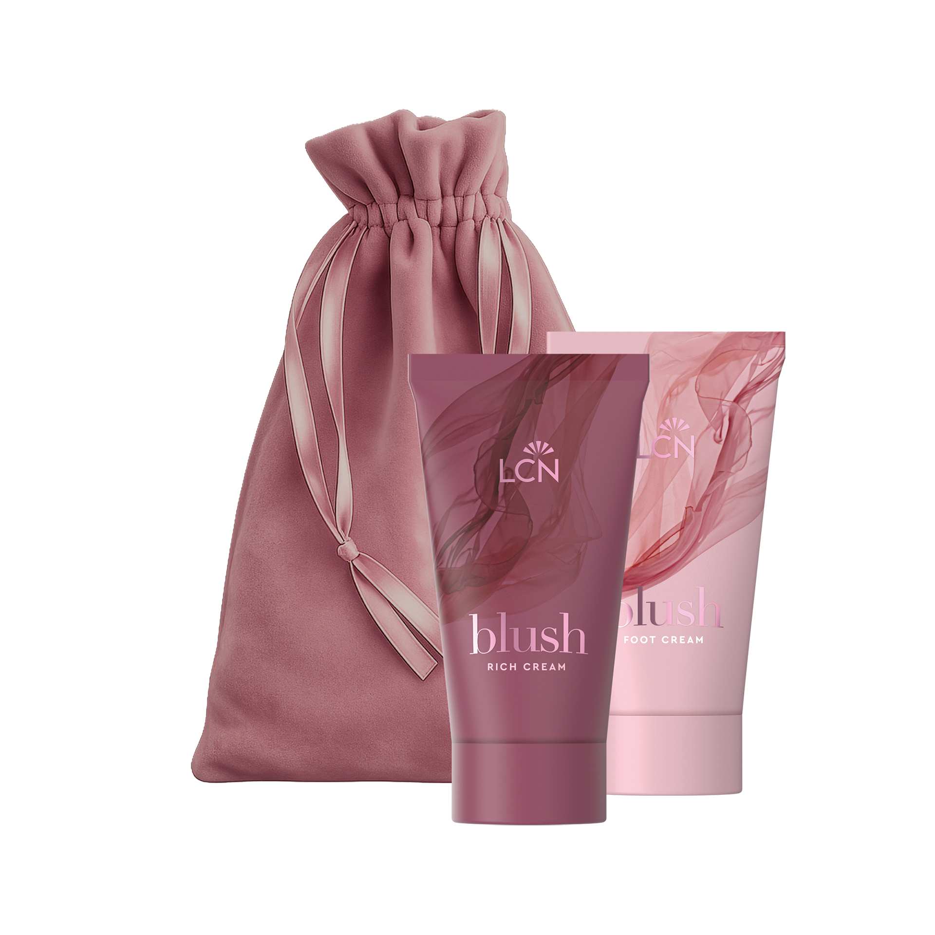 Ohrringe, Kosmetikcreme, rosa, Verpackung, Beutel