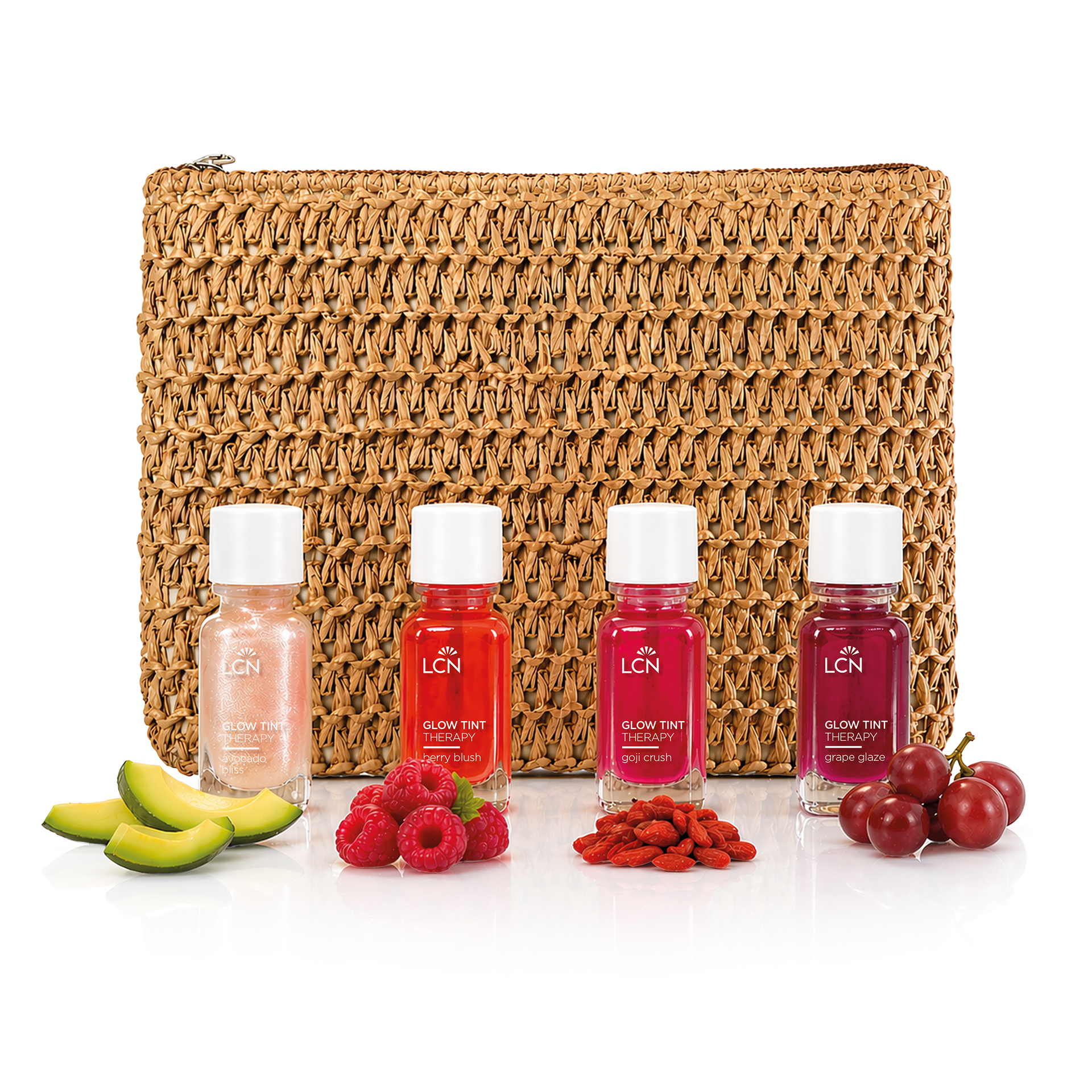 Nagellack, Glow-Tint, Therapie, Früchte, Korb