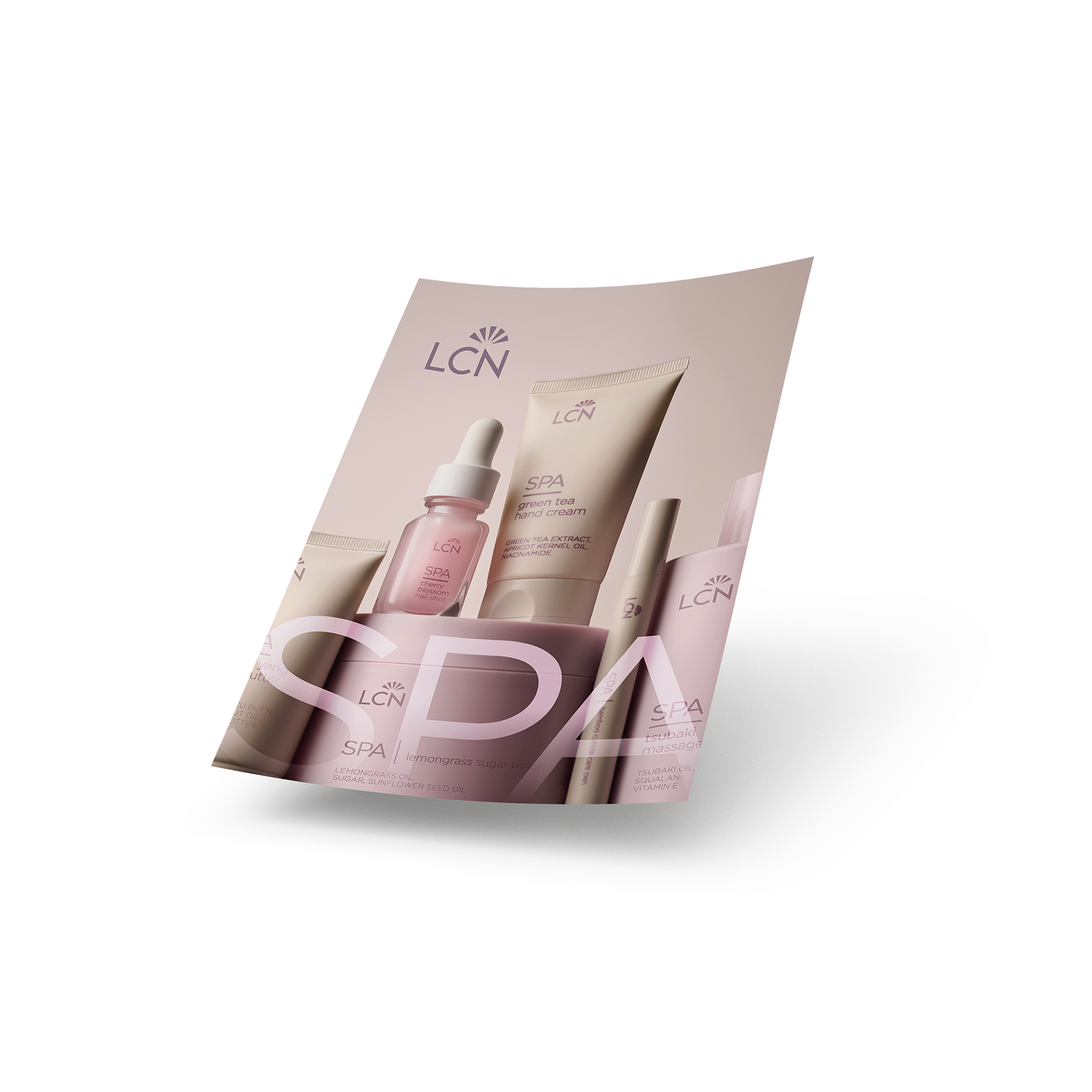Kosmetikset, Handcreme, Spa-Pflege, rosa Verpackung, Pipettenflasche