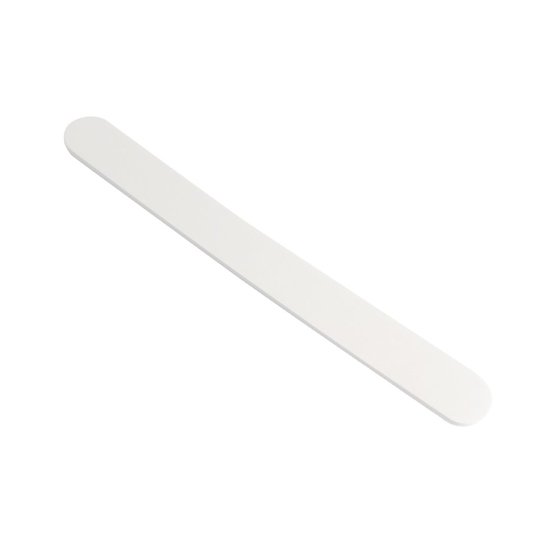 Polierfeilfläche weiß, gerade, 50er Pack Klinge, Rasiermesser, Waffe