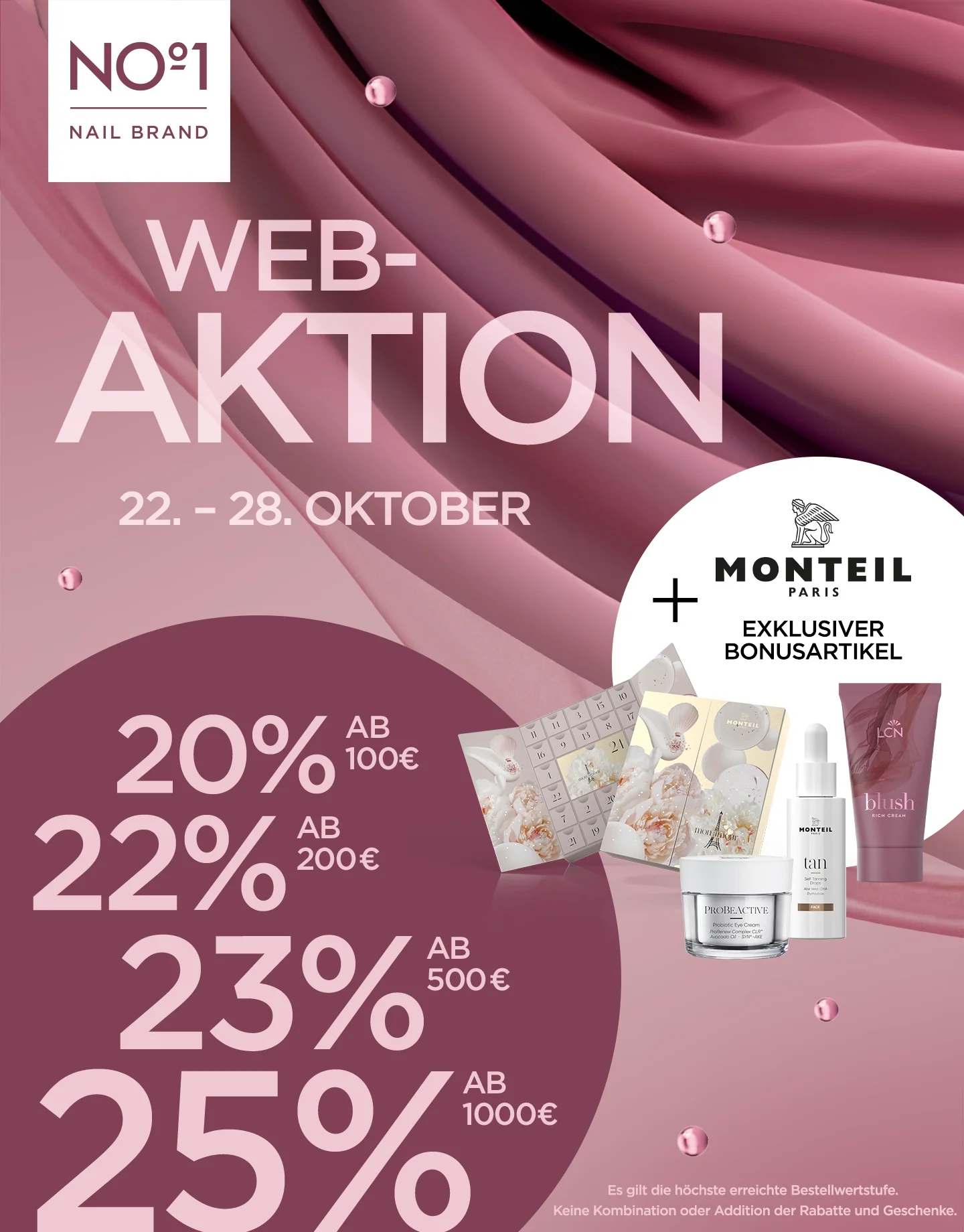Rabattaktion, Hautpflege, Kosmetikset, Geschenkset, Montagecreme, Hautpflegeset, Gesichtscreme, Serum, Creme-Rouge, Kosmetikset