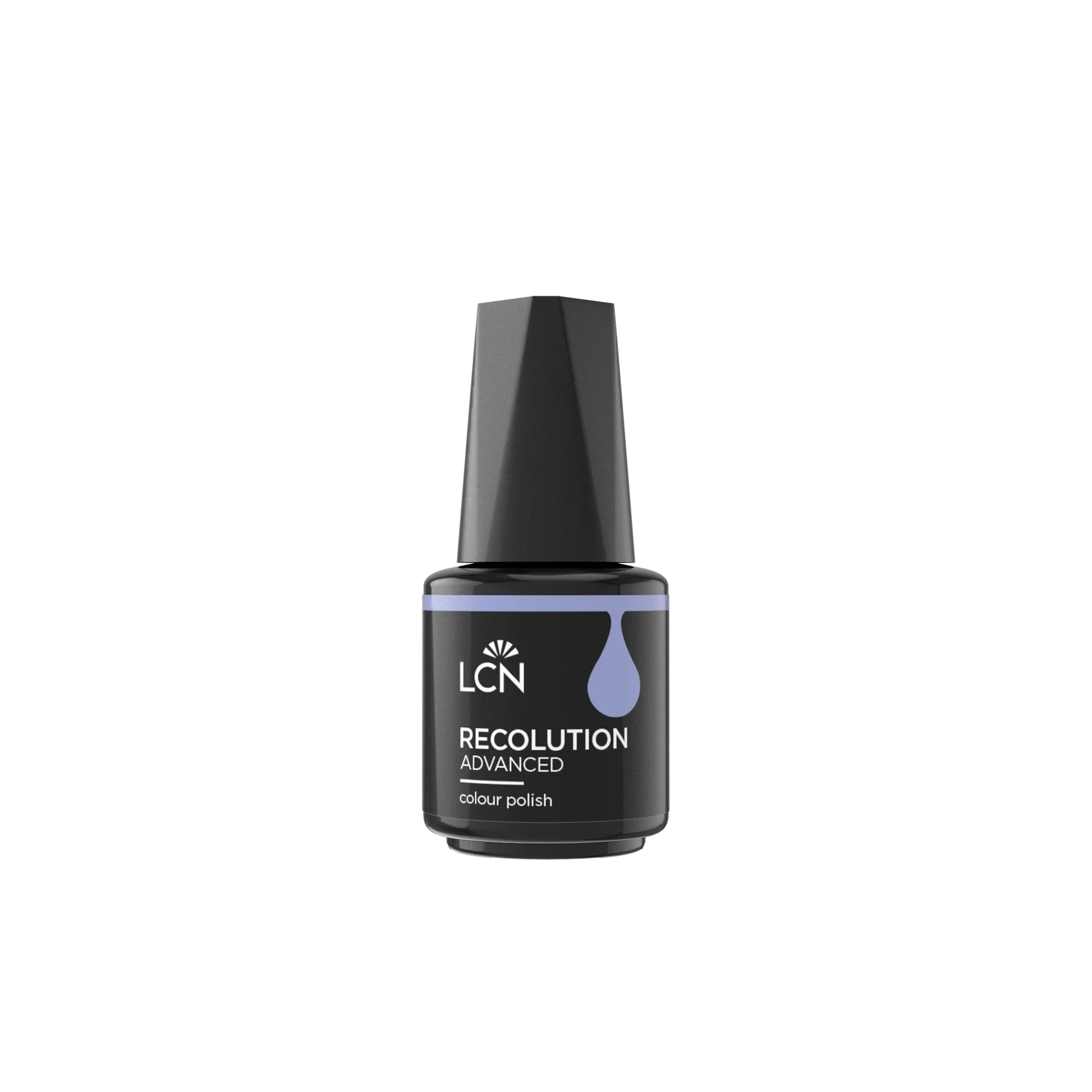 Nagellack, Farblack, dunkel, Flasche, LCN Recolution