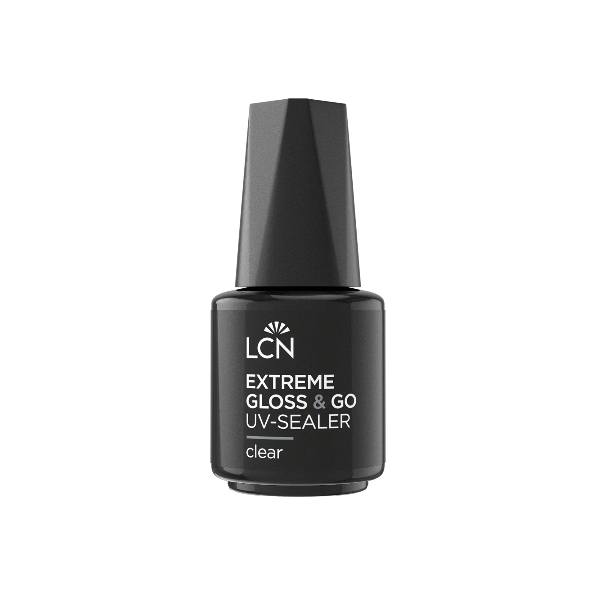 UV-Sealer, Nagelversiegelung, klar, Hochglanz, Nagellackflasche