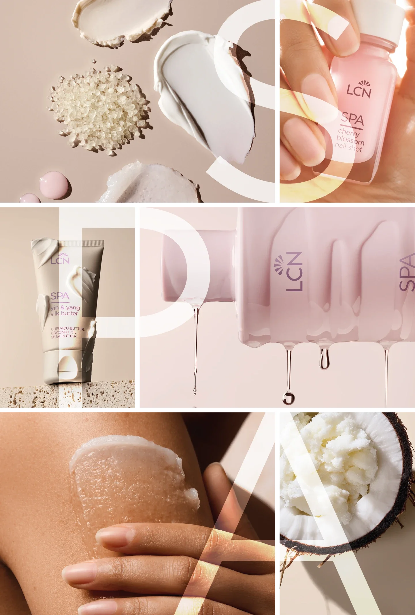 spa, nail, kit, coconut, butter