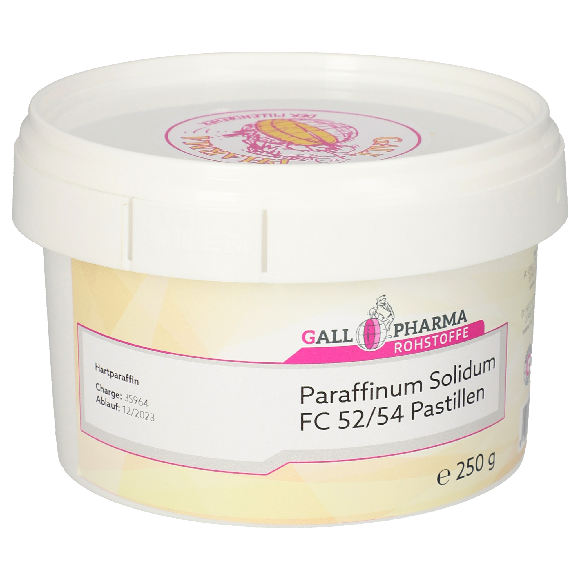 Paraffinum Solidum FC 52/54 Pastillen