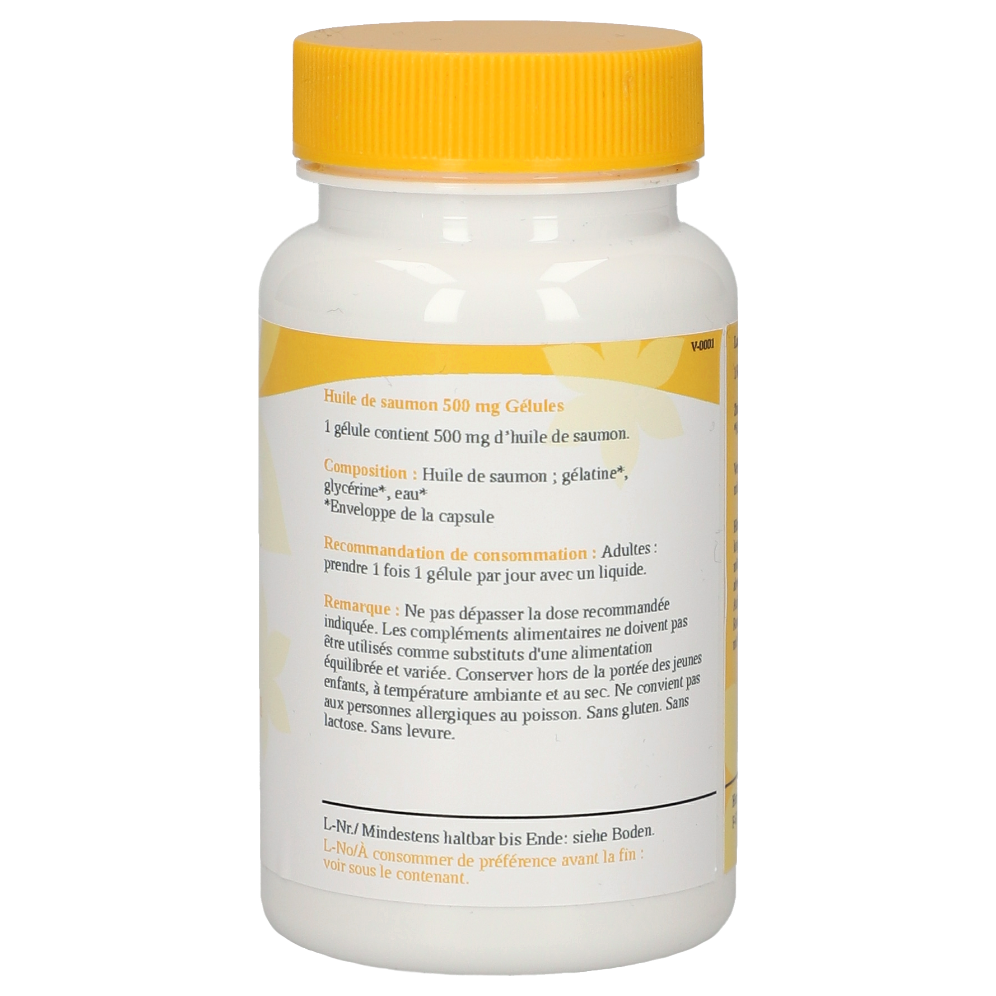 Lachsöl 500 mg Kapseln