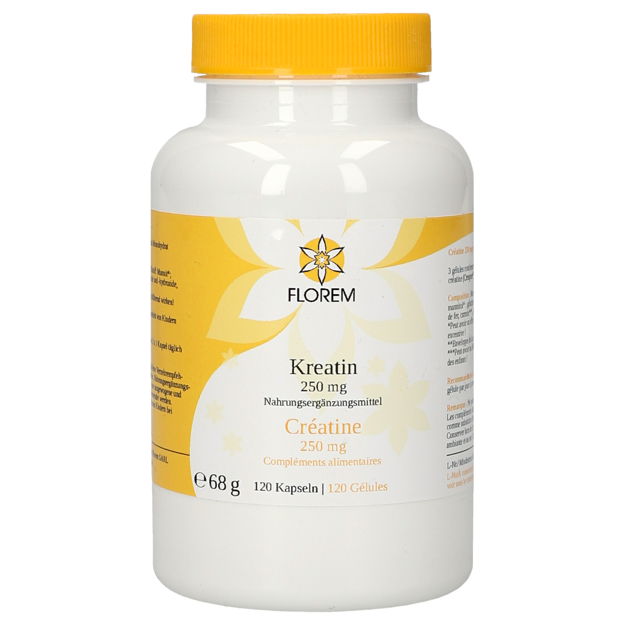 Créatine 250 mg gélules