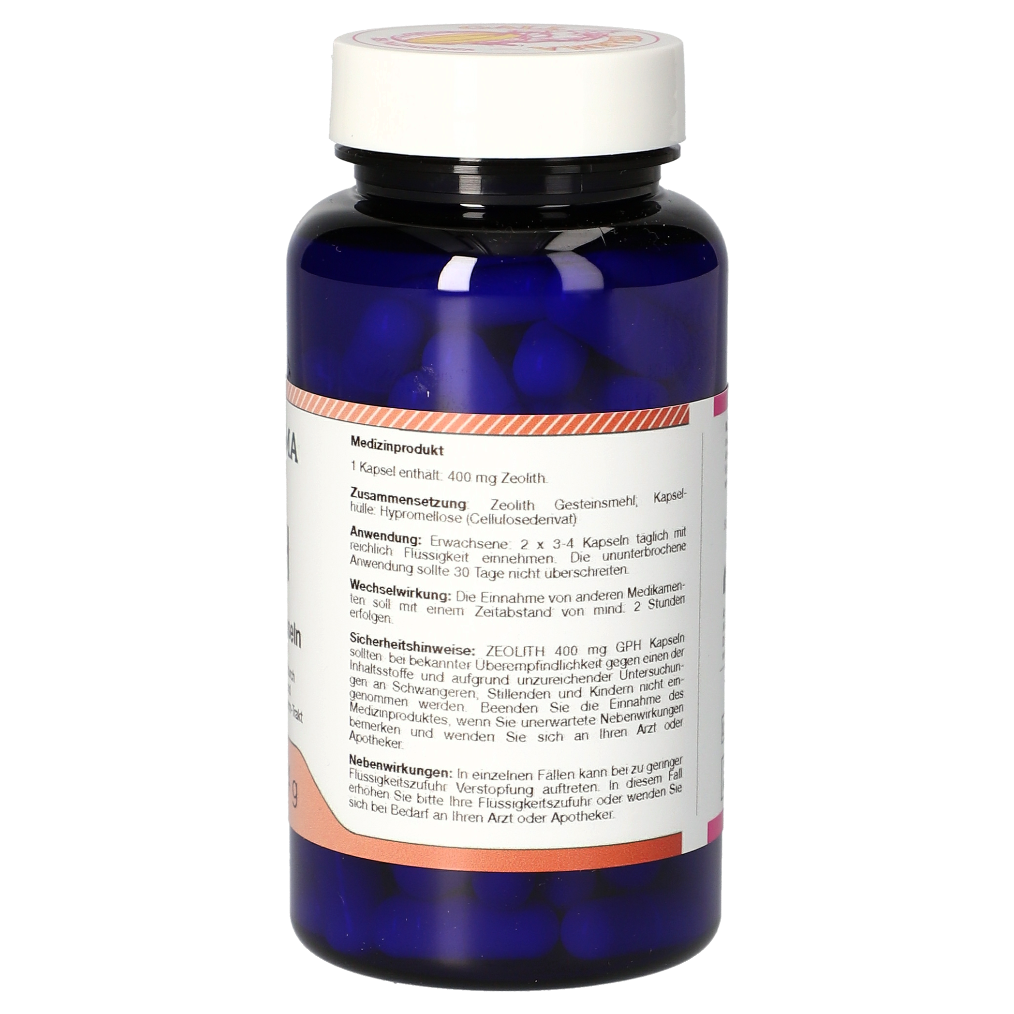 Zeolith 400 mg GPH Kapseln