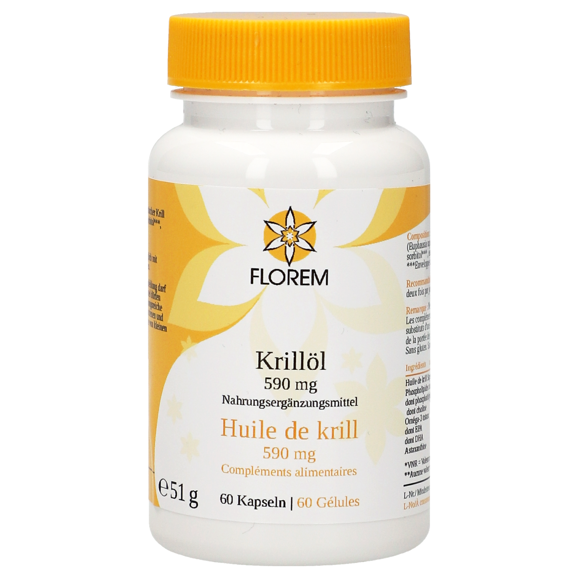 Huile de Krill 590 mg gélules