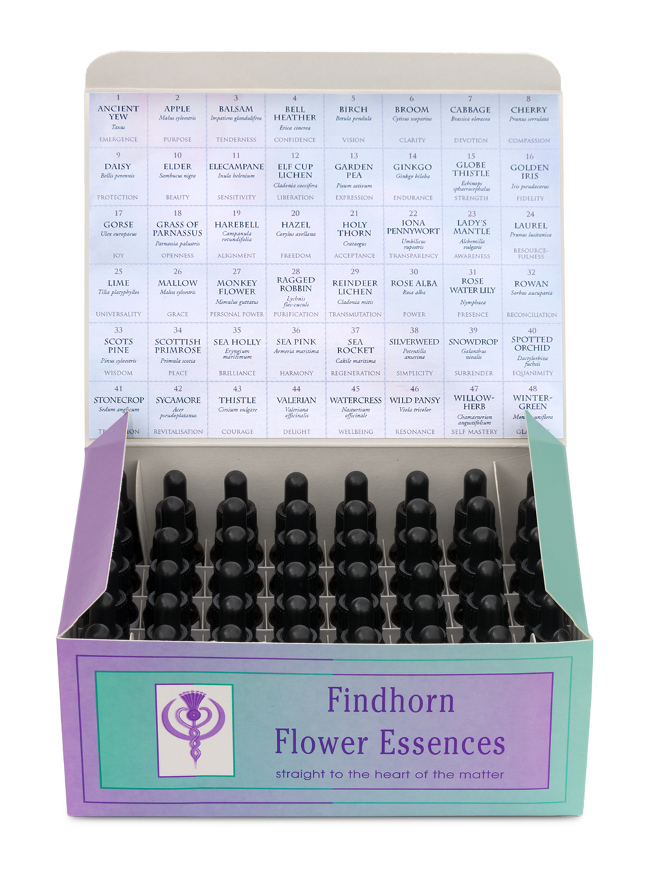 Your Full Collection – 42 Findhorn Flower Essences Komplettset Your Full Collection – 42 Findhorn Flower Essences Komplettset
