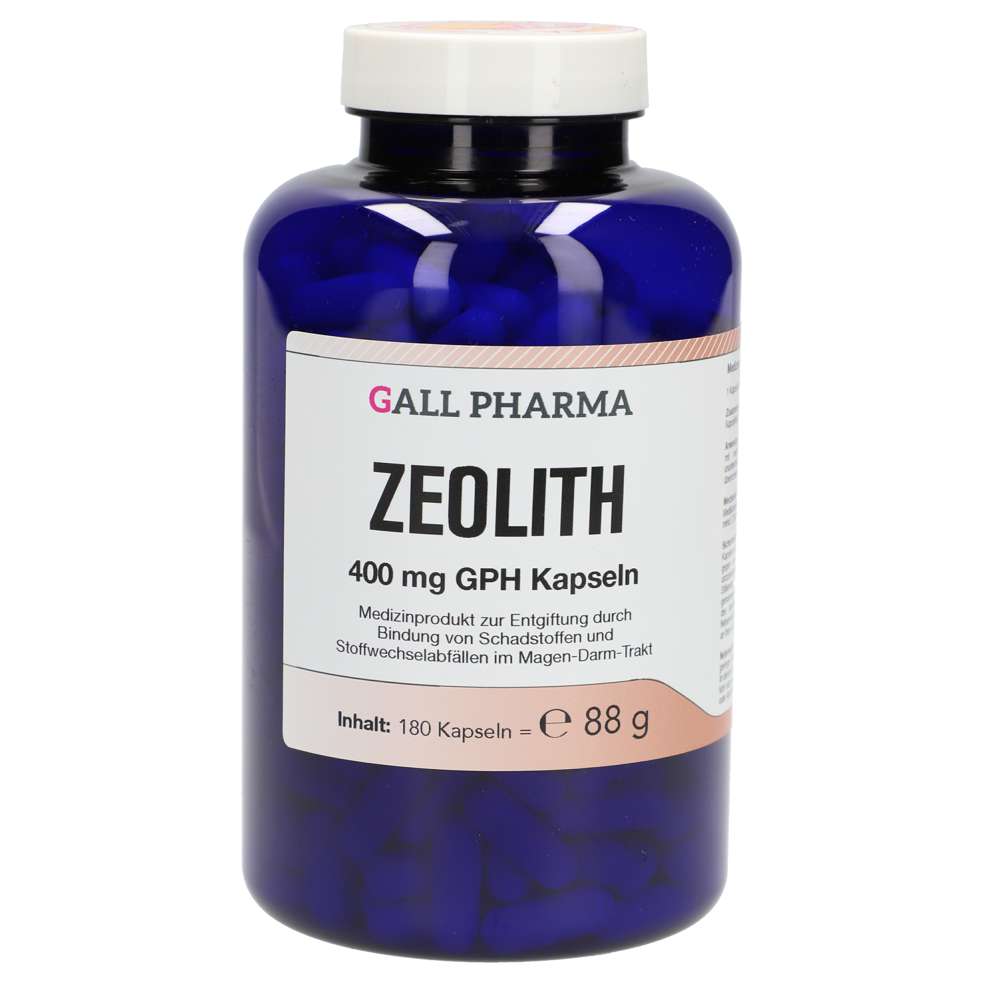 Zeolith 400 mg GPH Kapseln