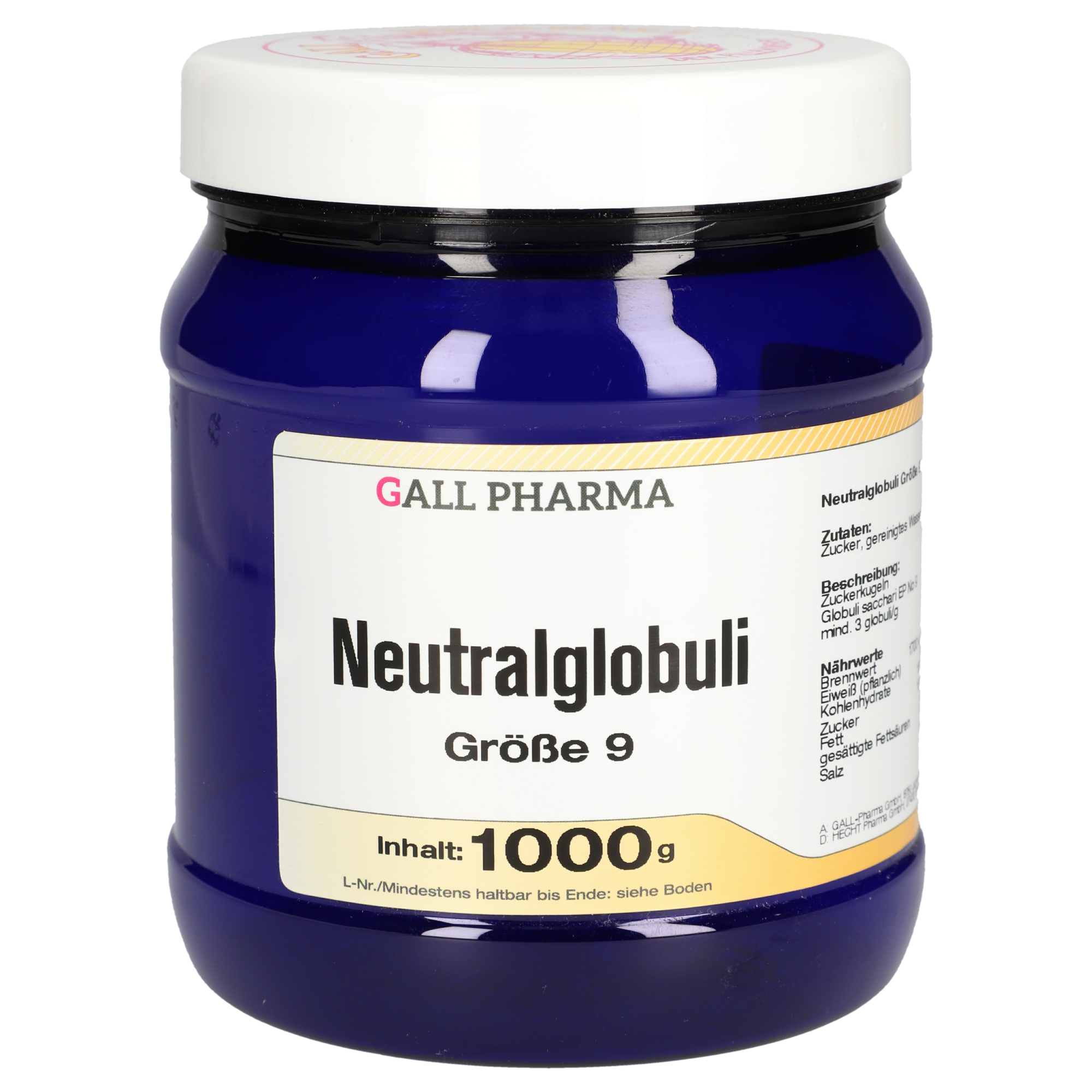 Neutralglobuli Größe 9 GPH