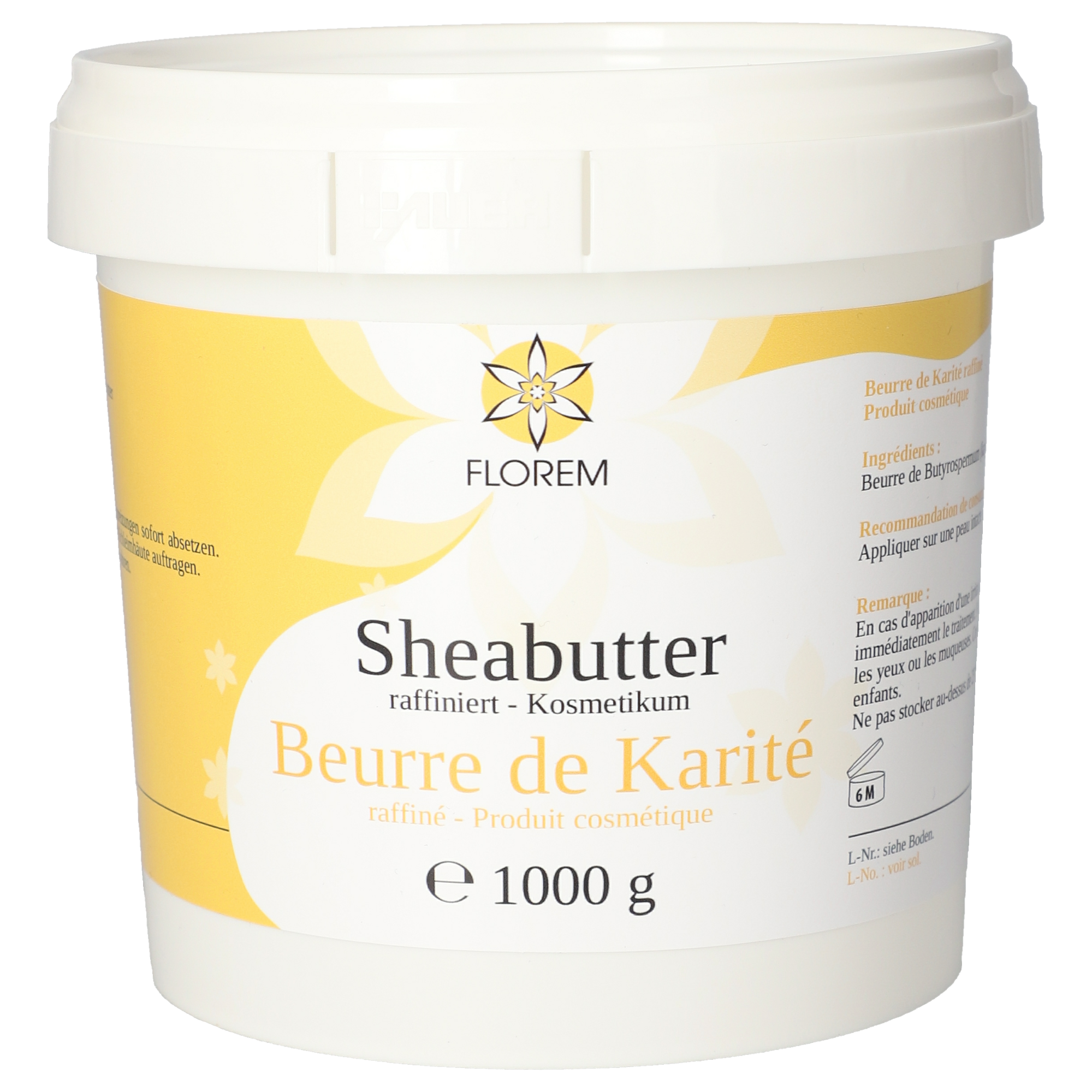 Sheabutter raffiniert