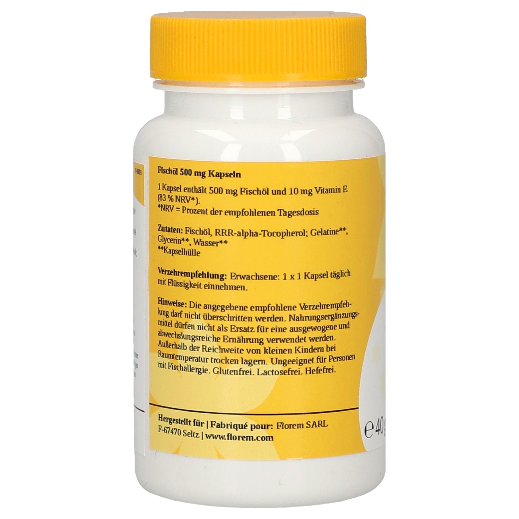 Fischöl 500 mg Kapseln