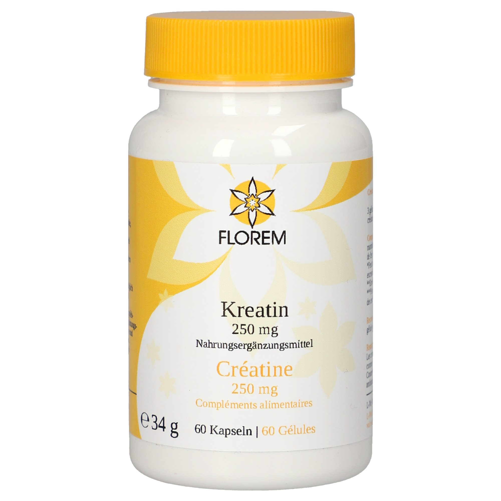 Créatine 250 mg gélules