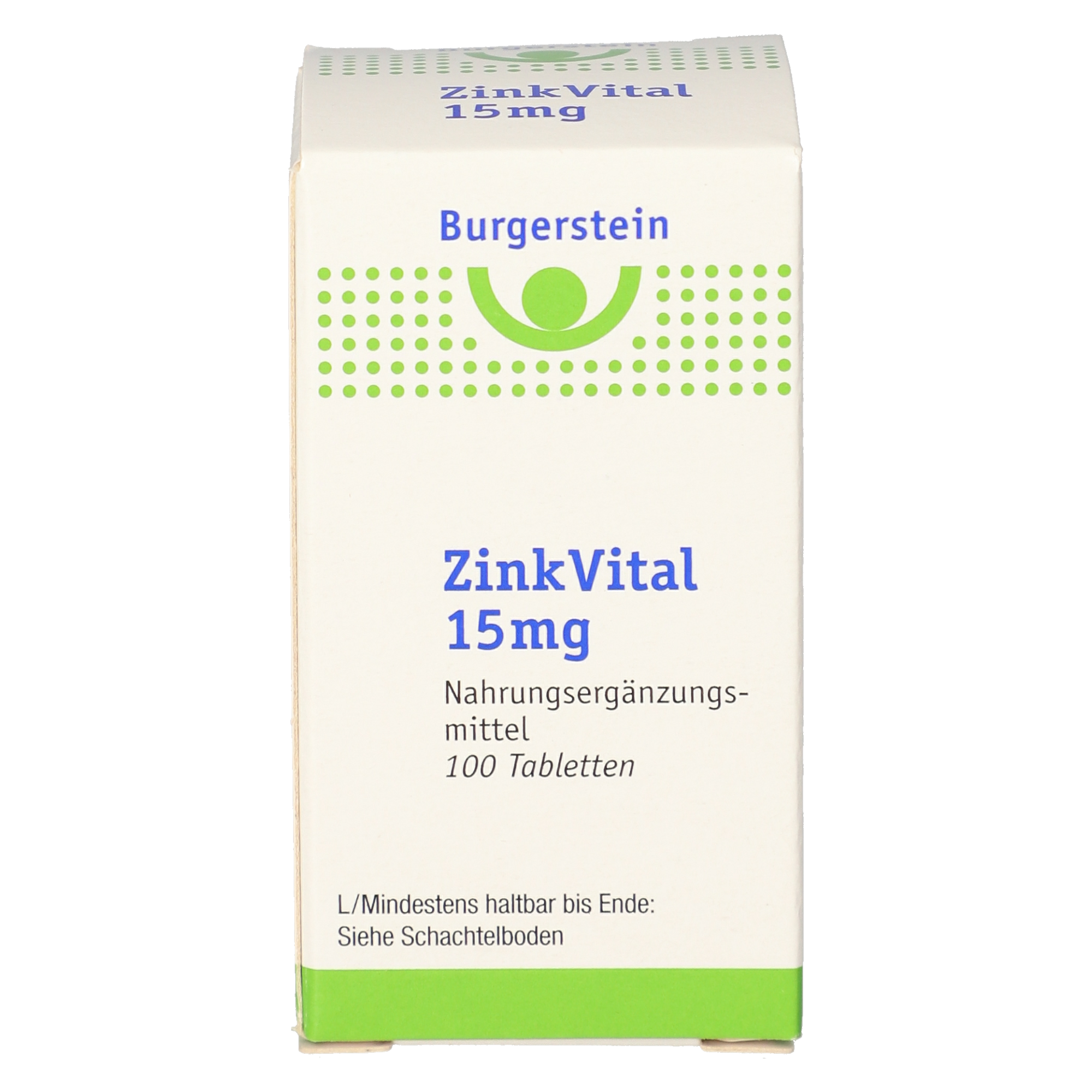 Burgerstein Zinkvital 15 mg Tabletten