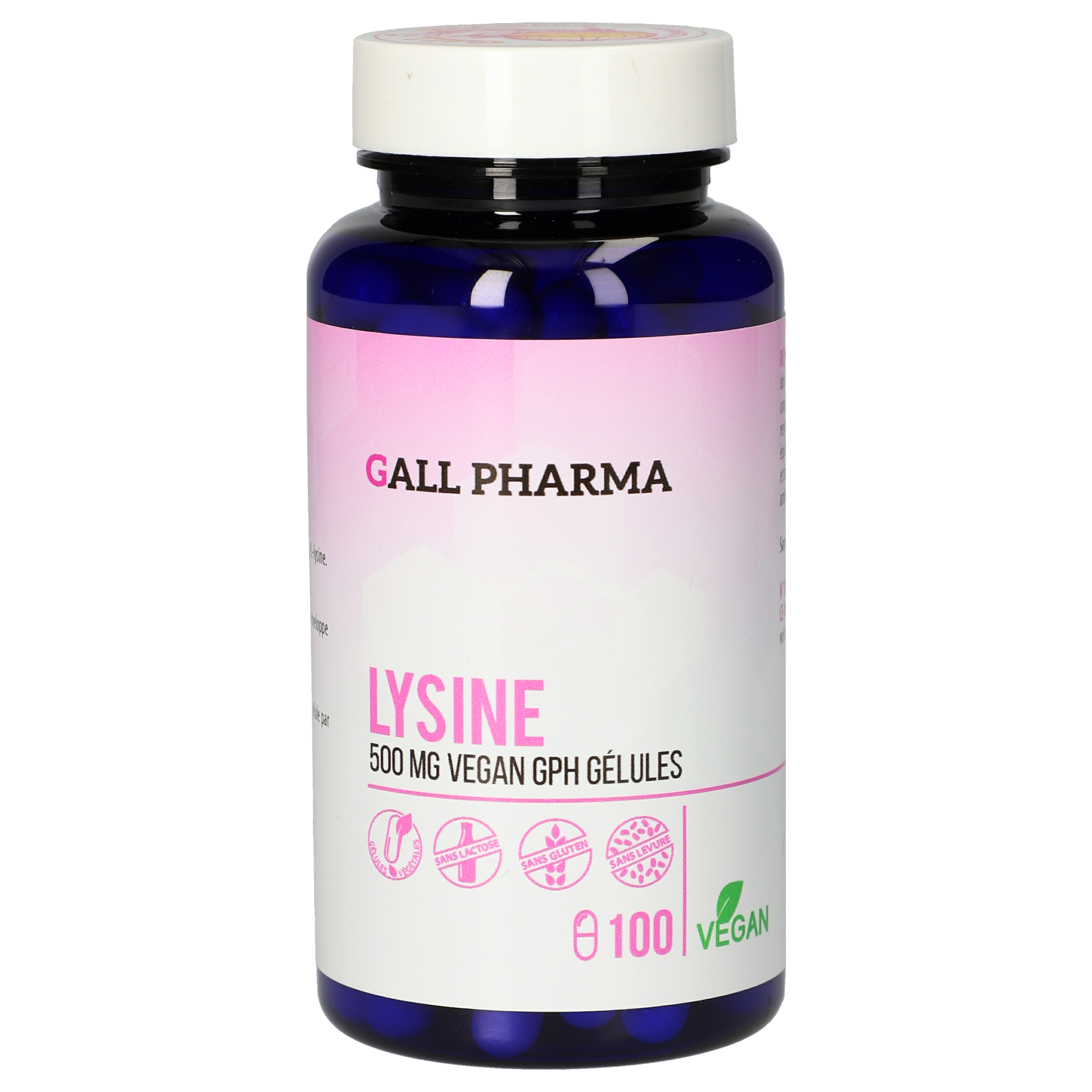 Lysin 500 mg Vegan GPH Kapseln