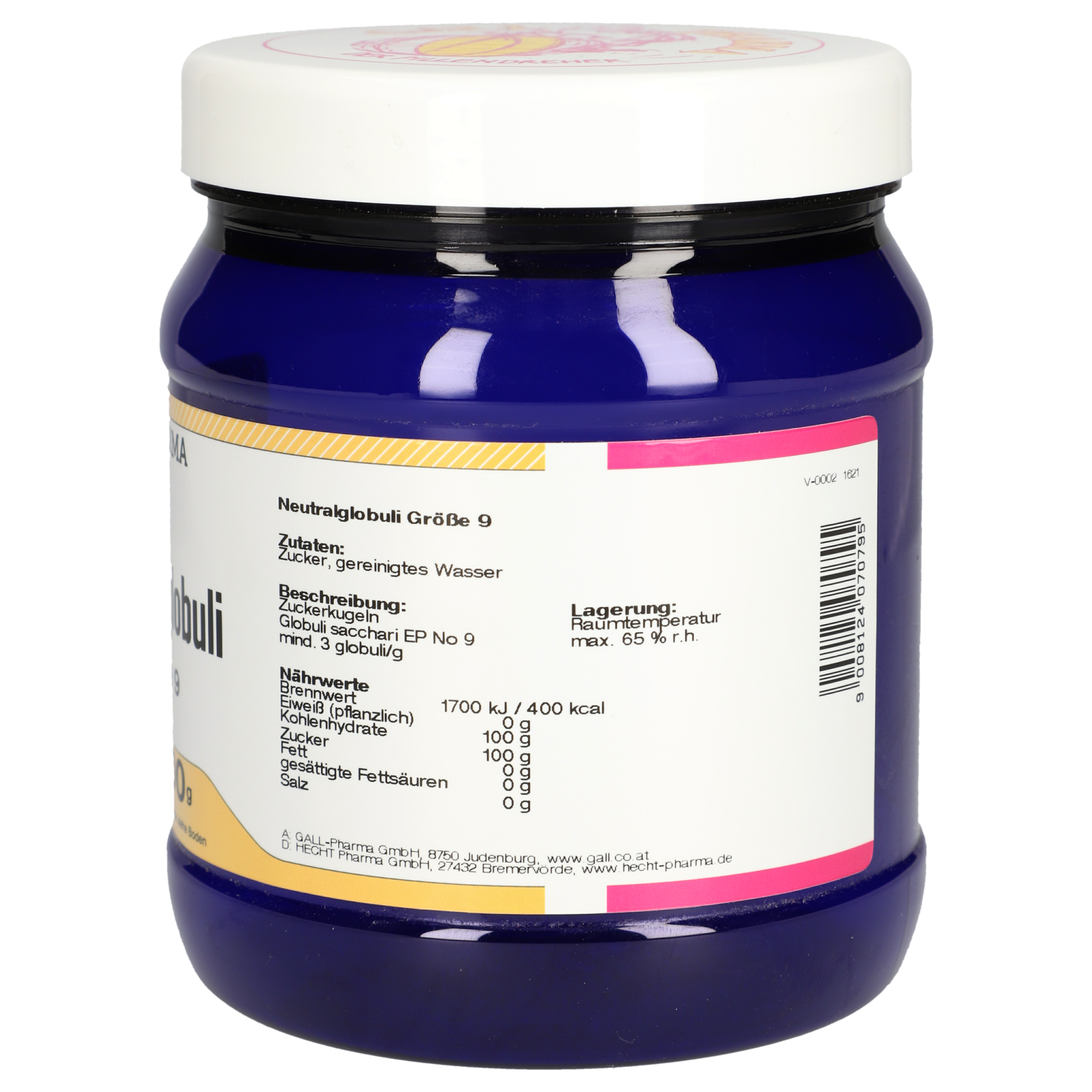 Neutralglobuli Größe 9 GPH