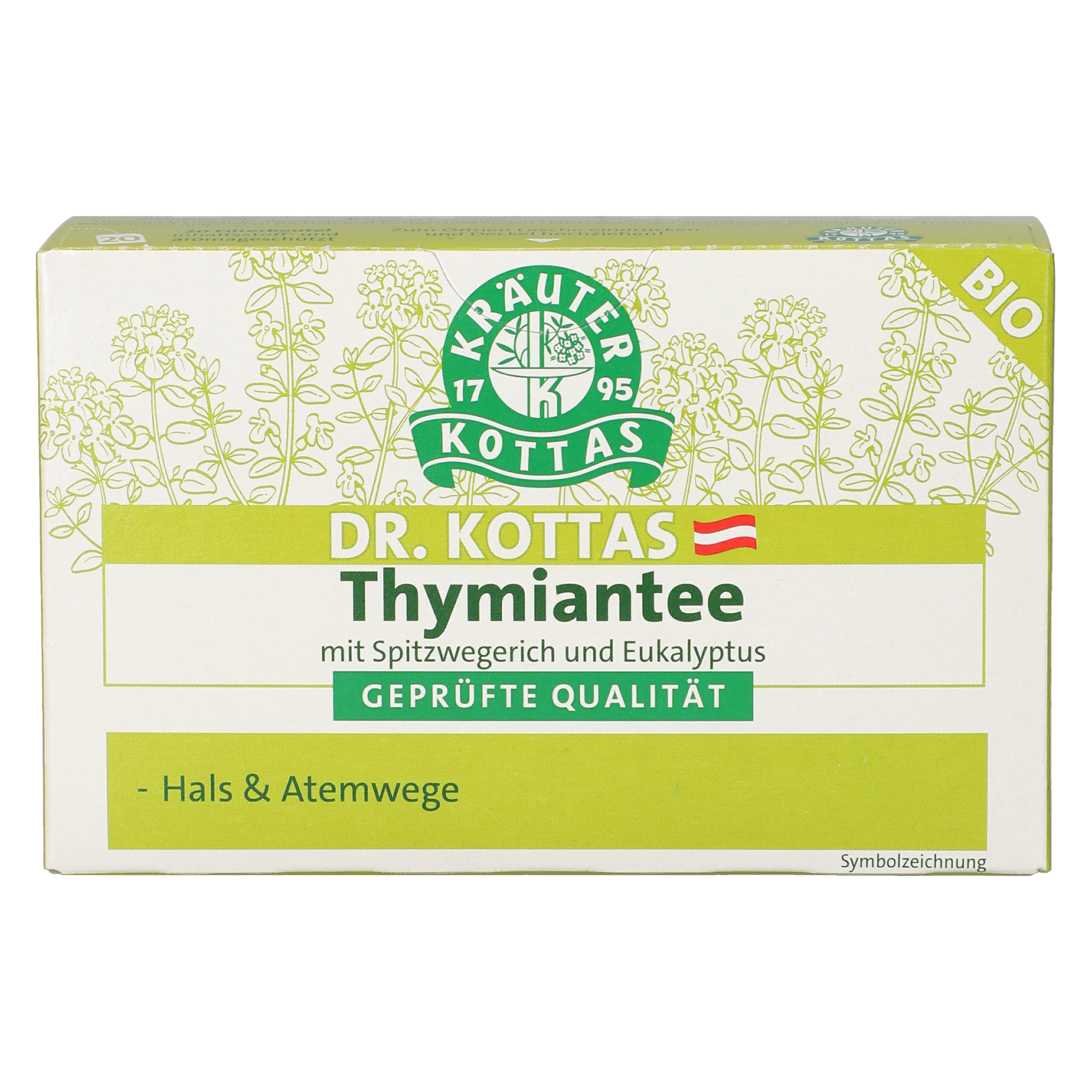 Dr. Kottas Tisane de thym au plantain lancéolé et eucalyptus