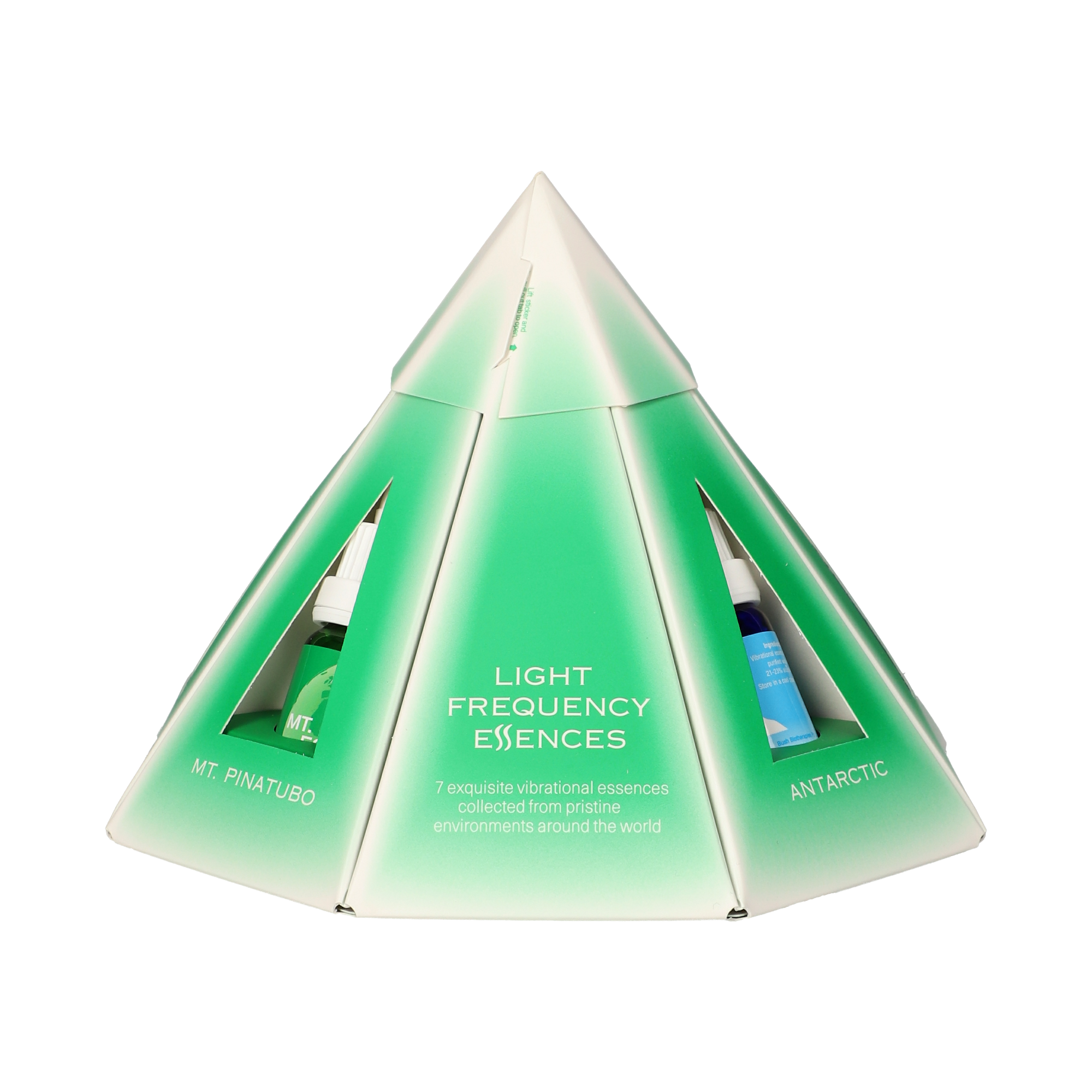 Light Frequency set pyramide