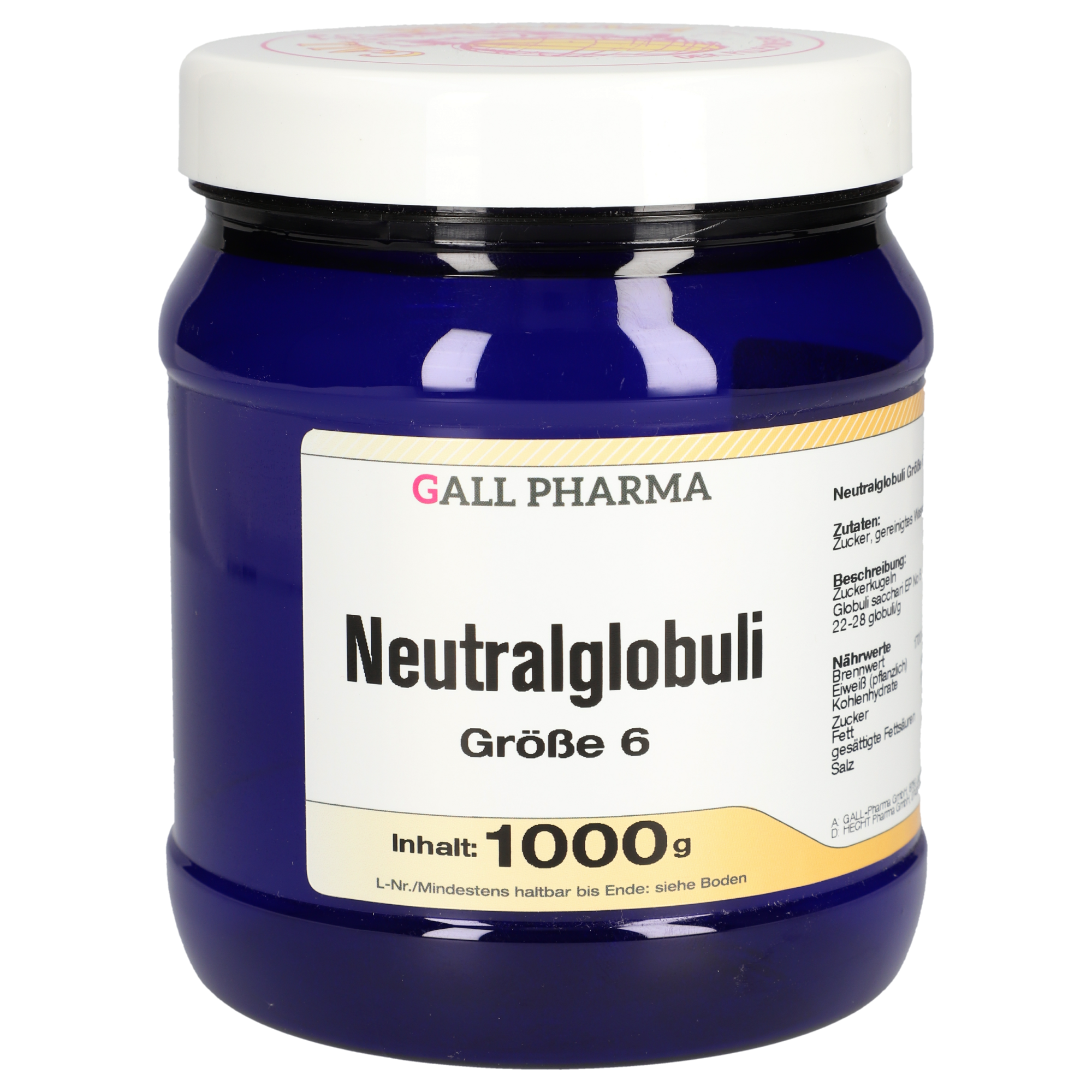 Neutralglobuli Größe 6 GPH
