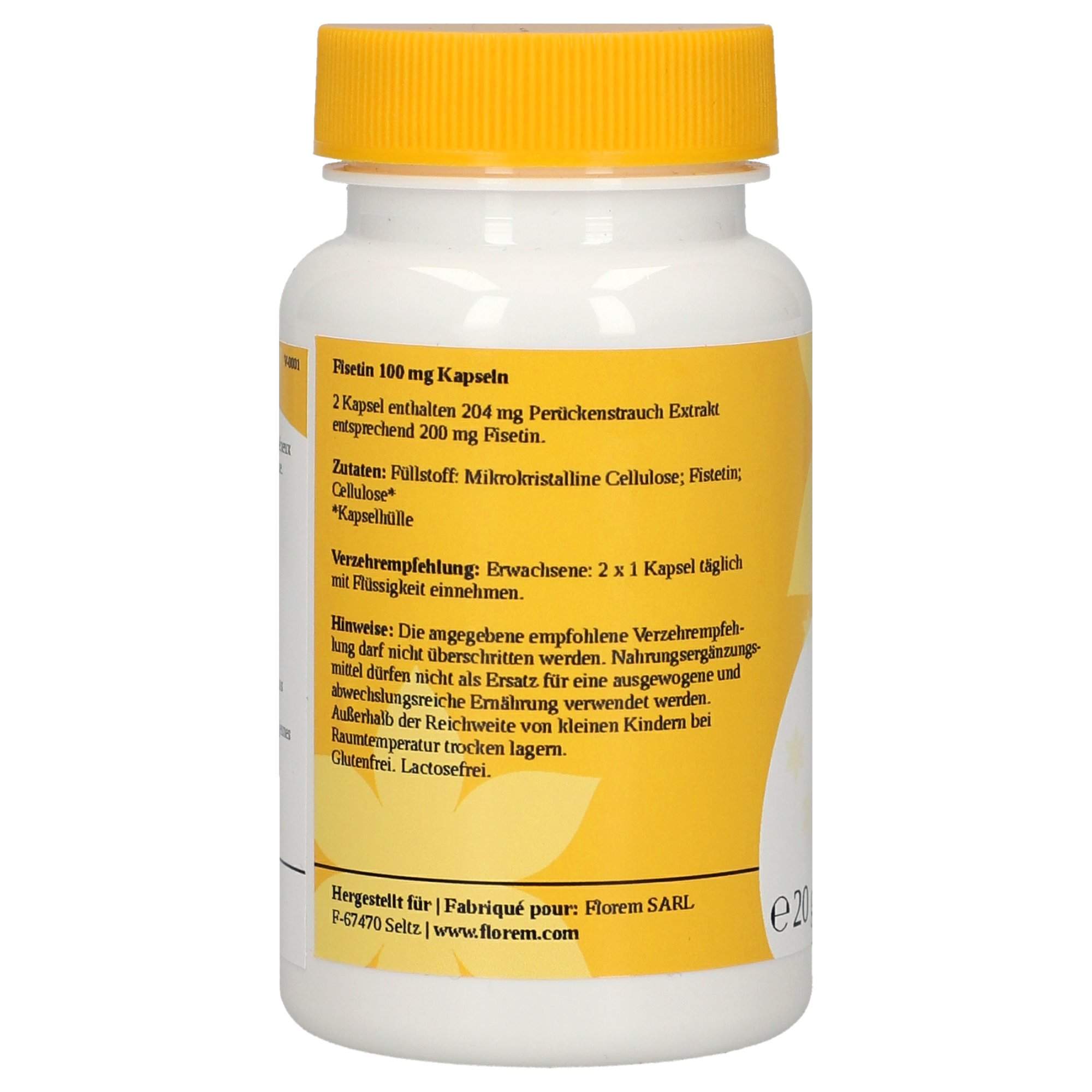 Fisétine 100mg gélules