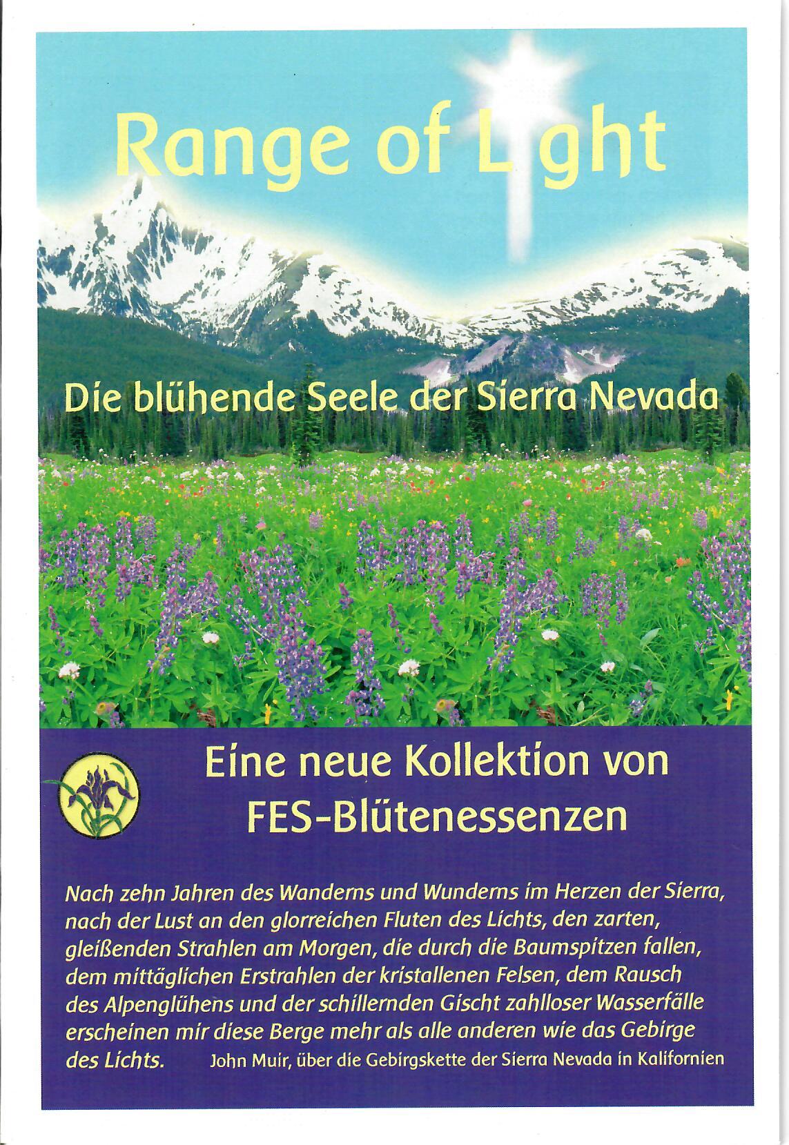 Range of Light Broschüre (Deutsche Ausgabe) - Gratis Range of Light Broschüre (Deutsche Ausgabe) - Gratis