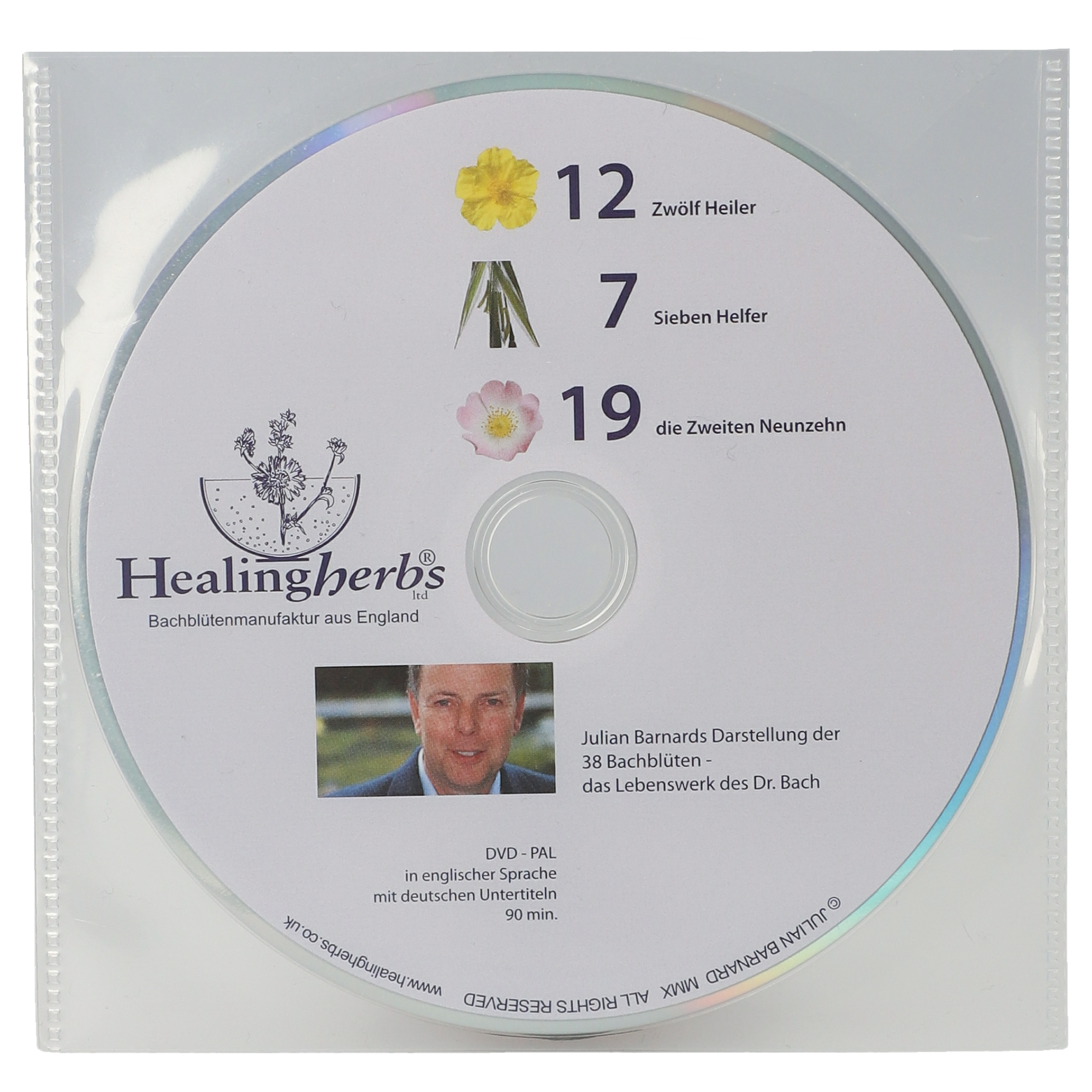 Healing Herbs DVD en anglais avec sous-titres français