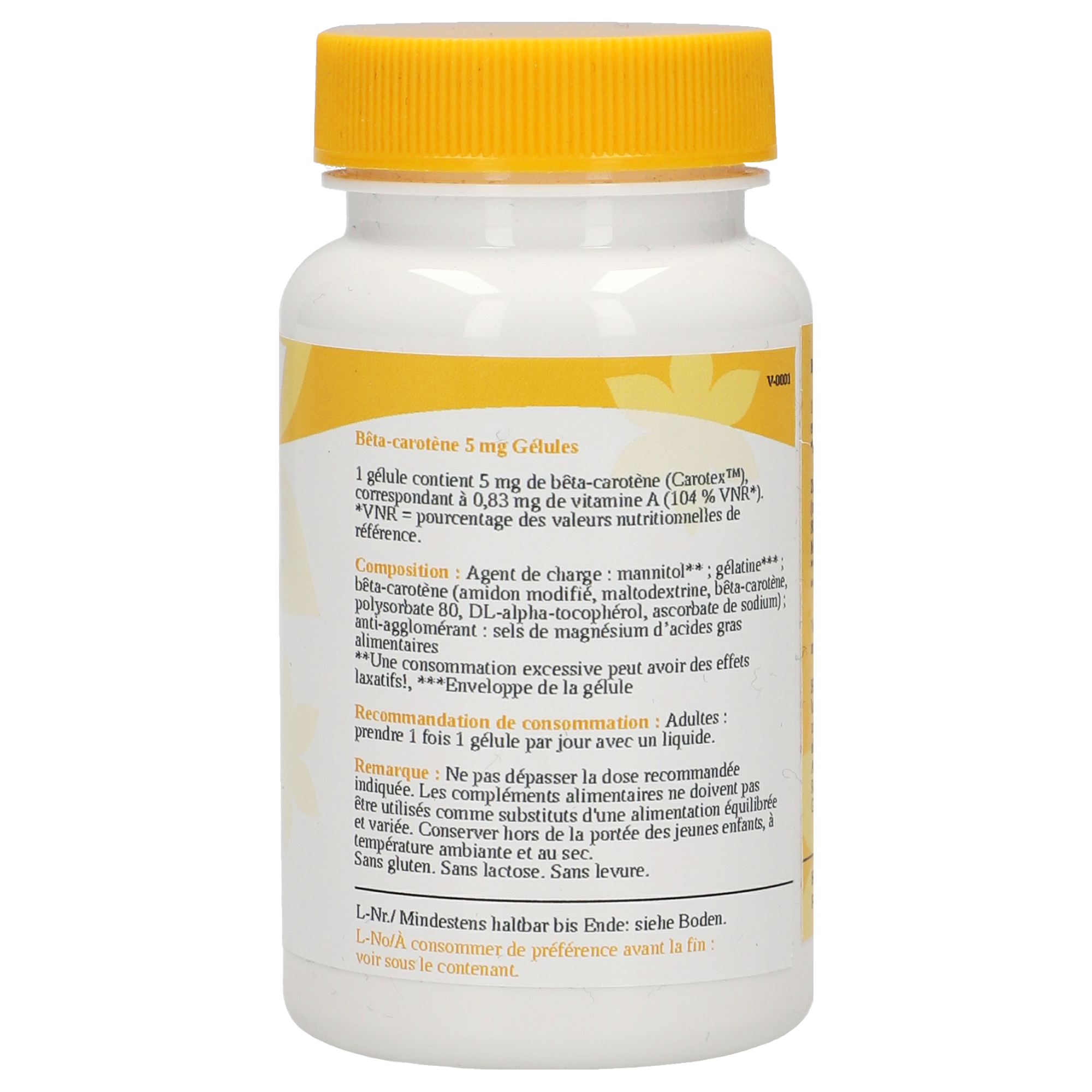 Beta Carotin 5 mg Kapseln