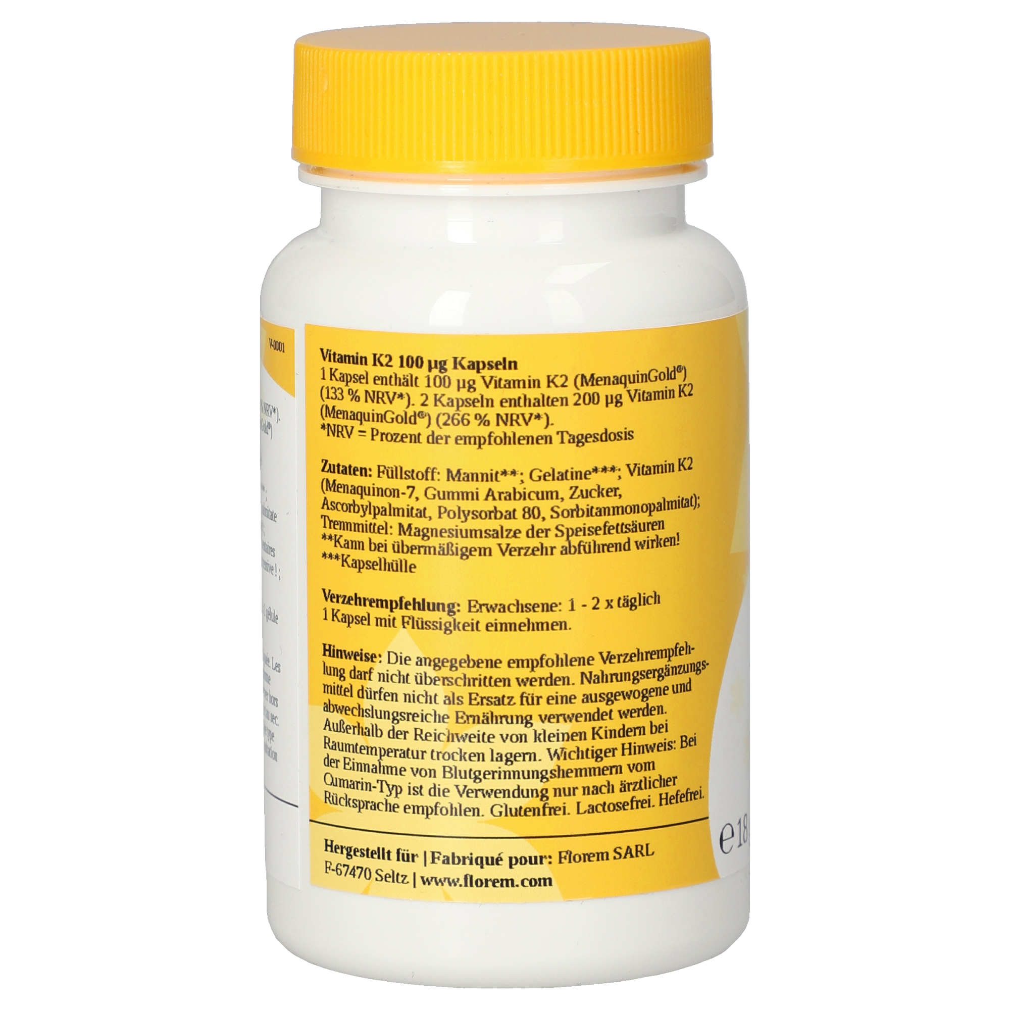 Vitamin K2 100 µg Kapseln