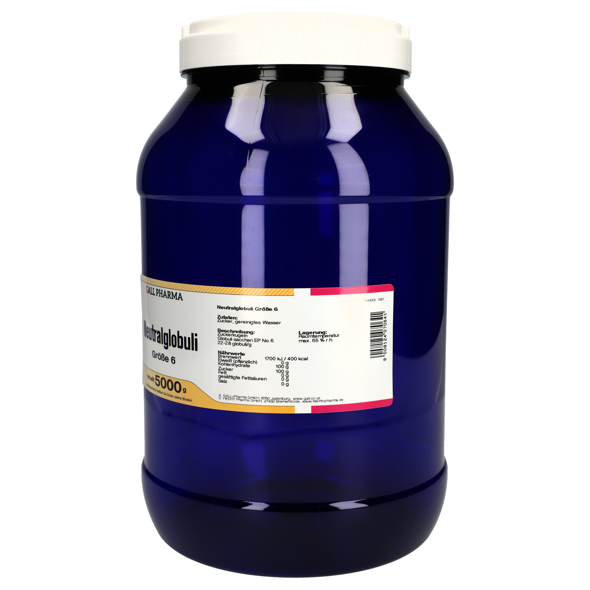 Neutralglobuli Größe 6 GPH