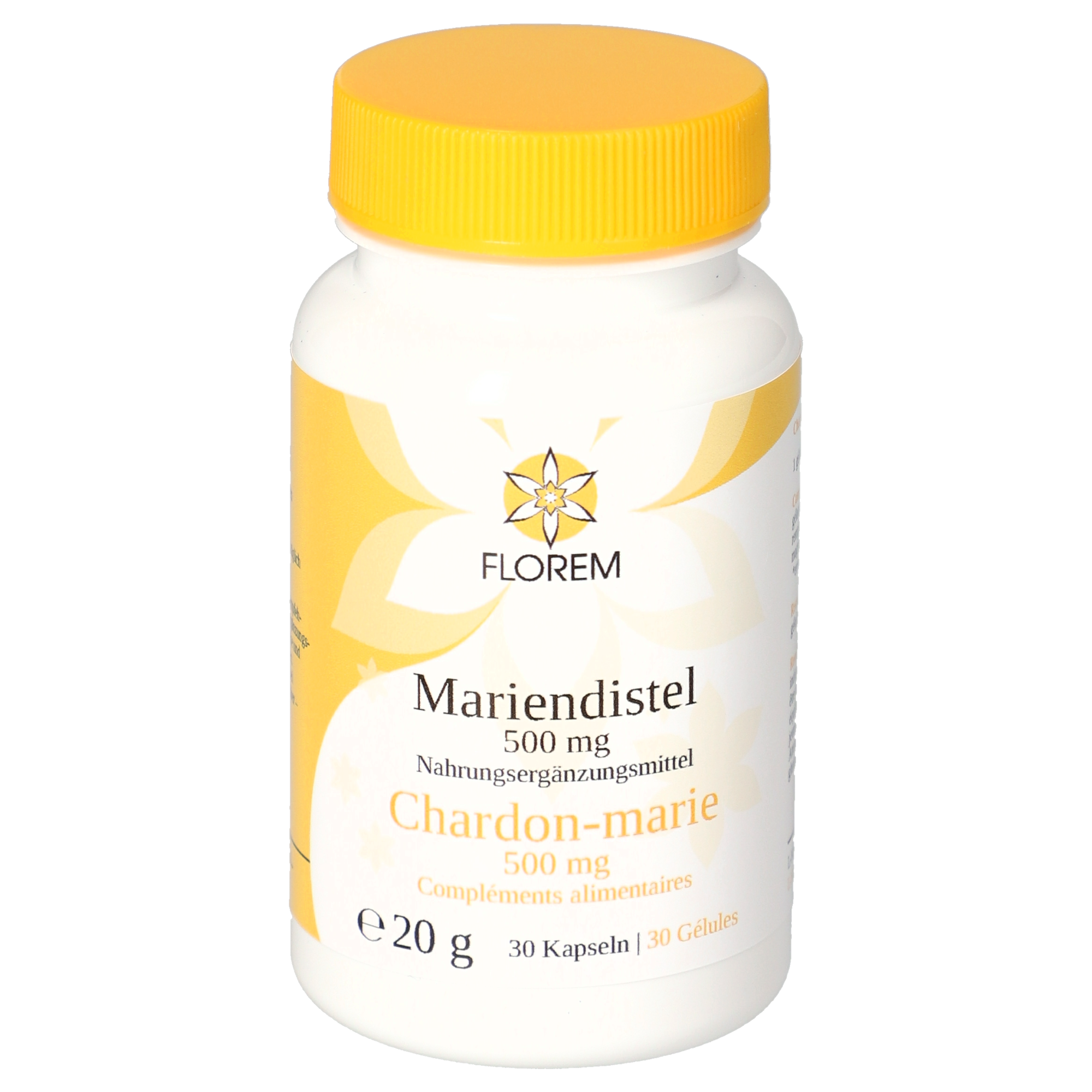 Mariendistel 500 mg Kapseln