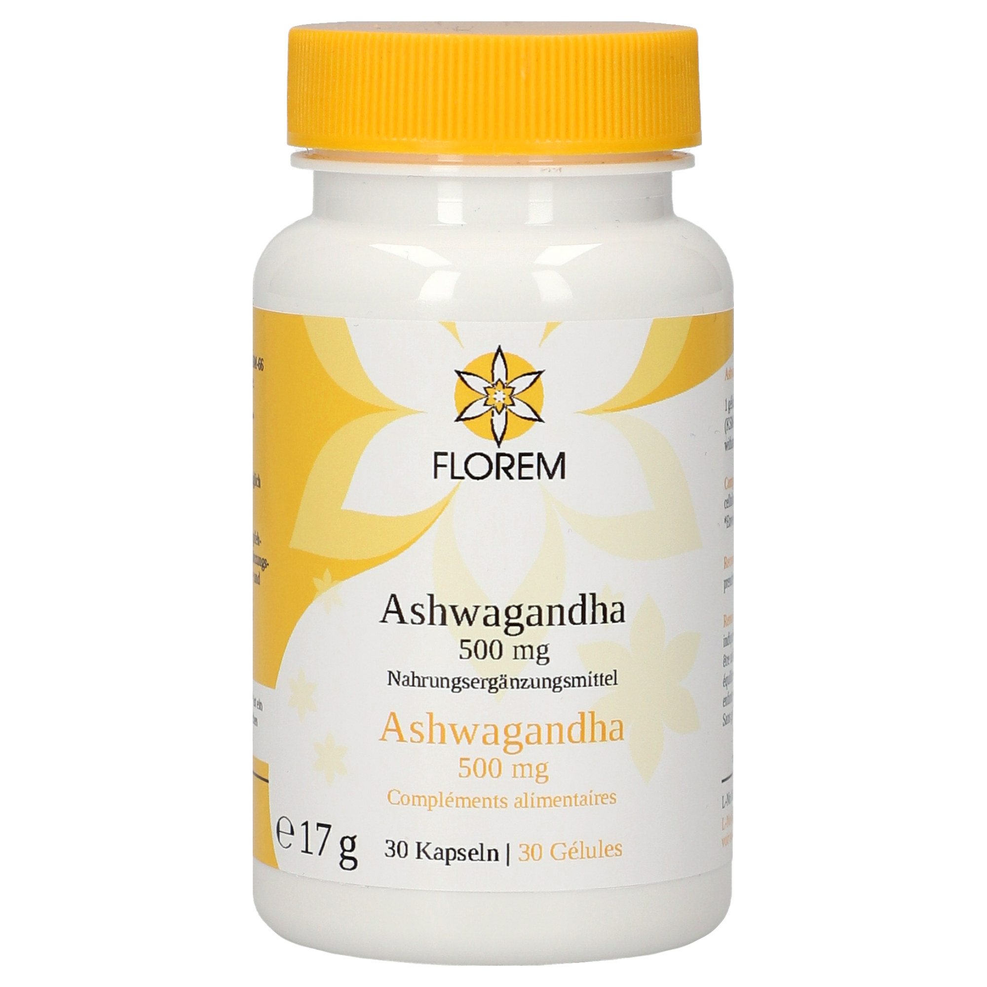 Ashwagandha 500 mg gélules