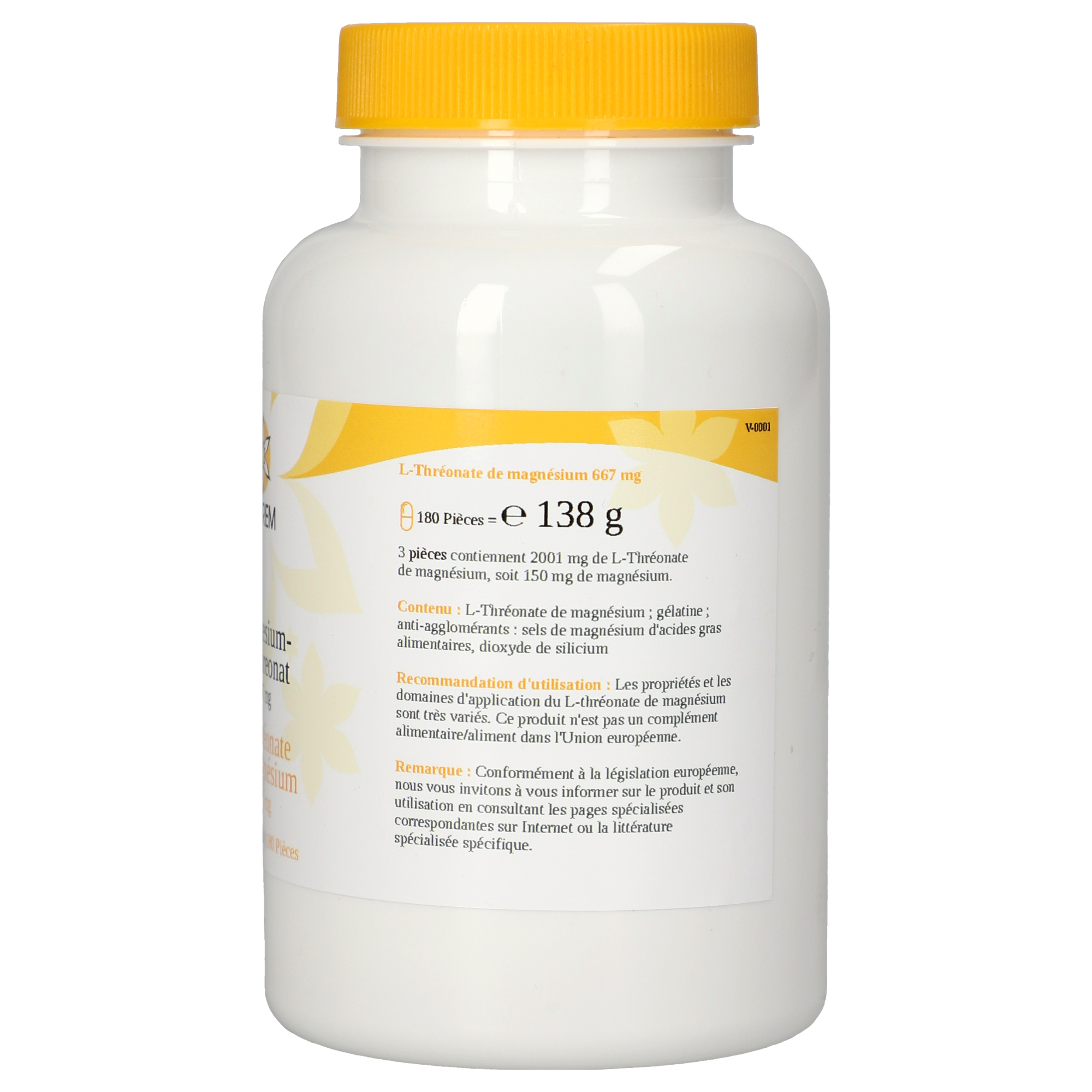 Magnesium-L-Threonat 667 mg Kapseln