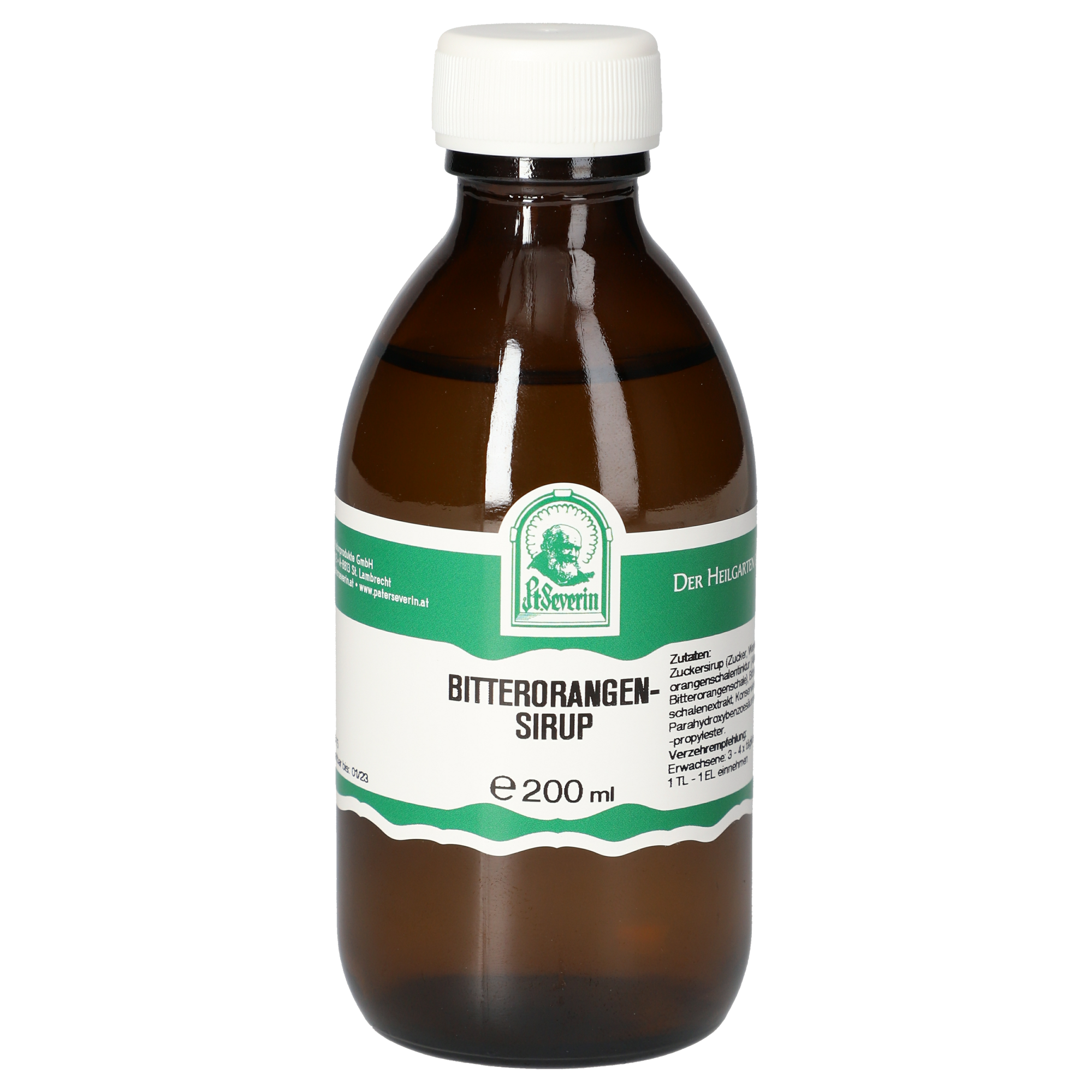 Sirop d'orange amère