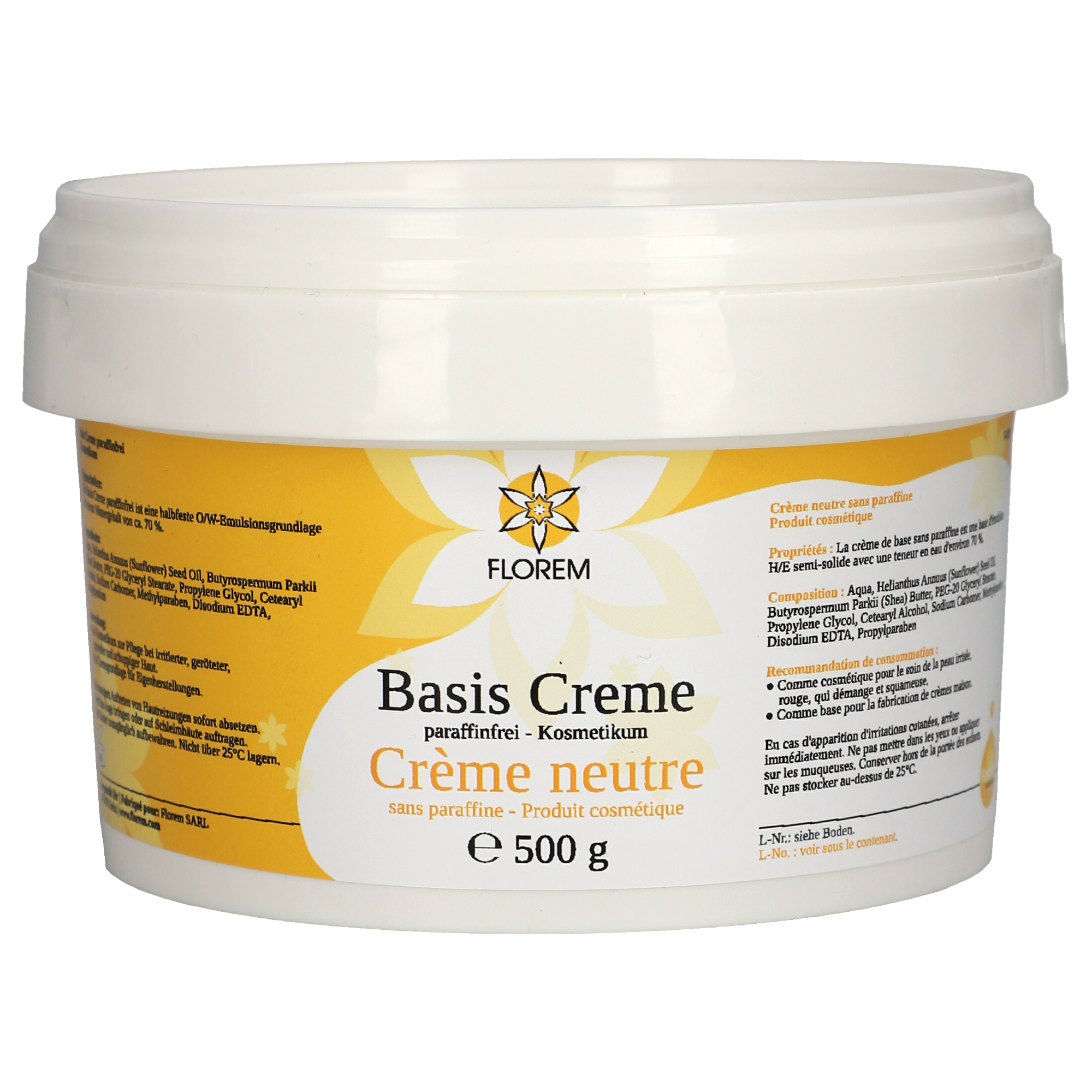 Basis Creme paraffinfrei